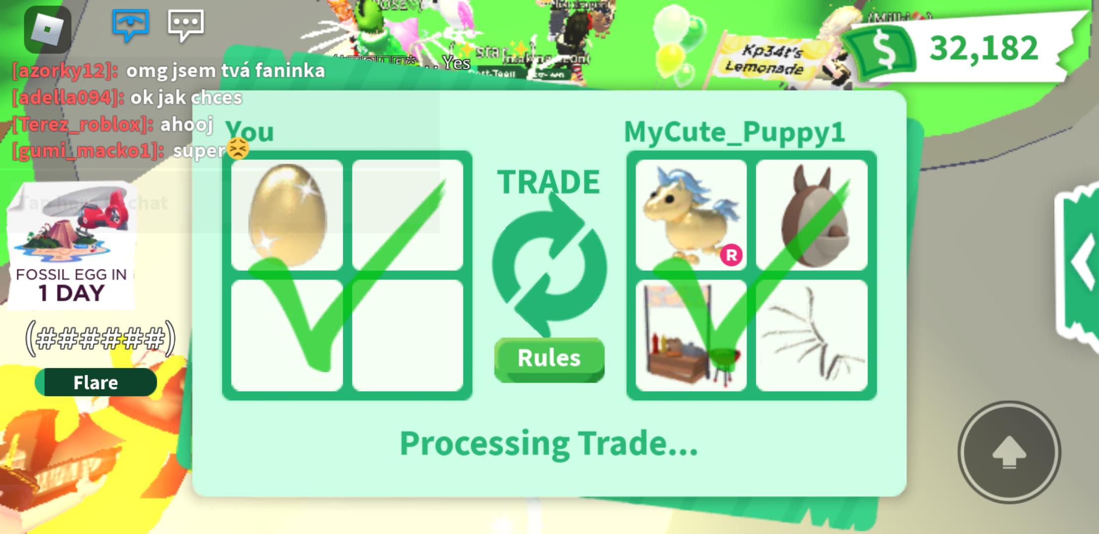 I just traded my golden egg for a golden unicorn. Is the egg more rare