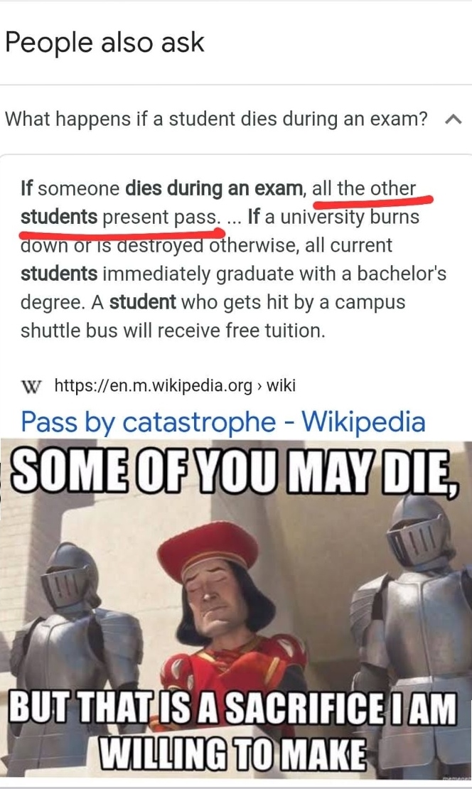 How to clear semester exams r/memes