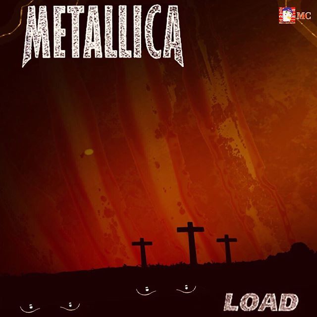 My attempt to remaster the Metallica Load album cover. r/Metallica