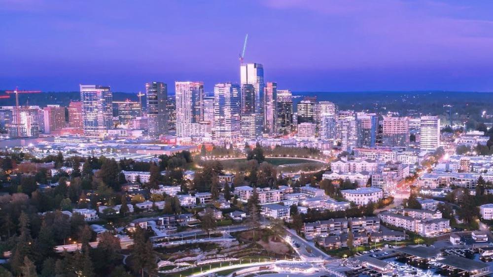 Bellevue, WA — probably the most impressive “suburban skyline” in the U