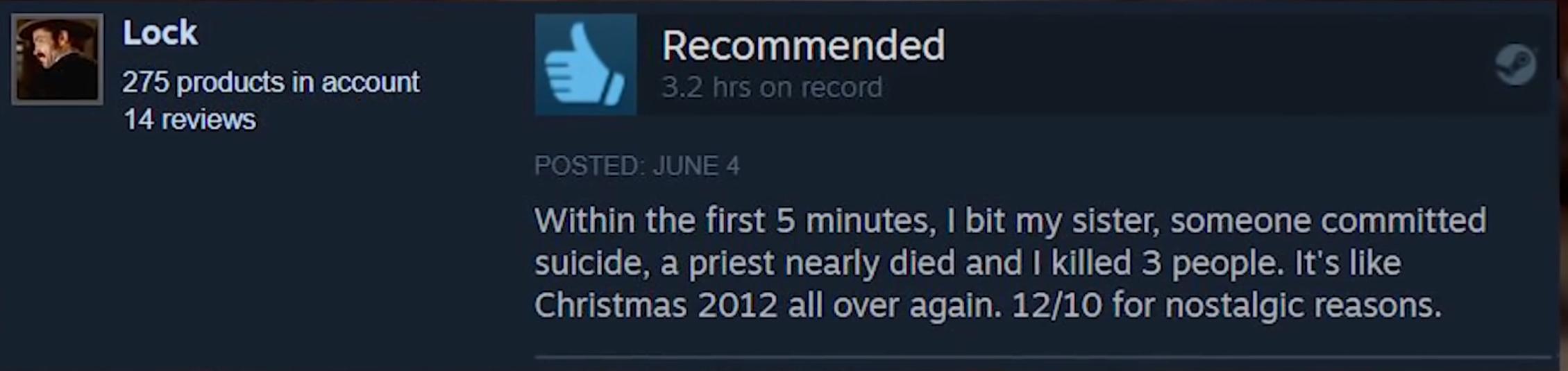 Best. Steam. Review. EVER!!!! r/Jummy