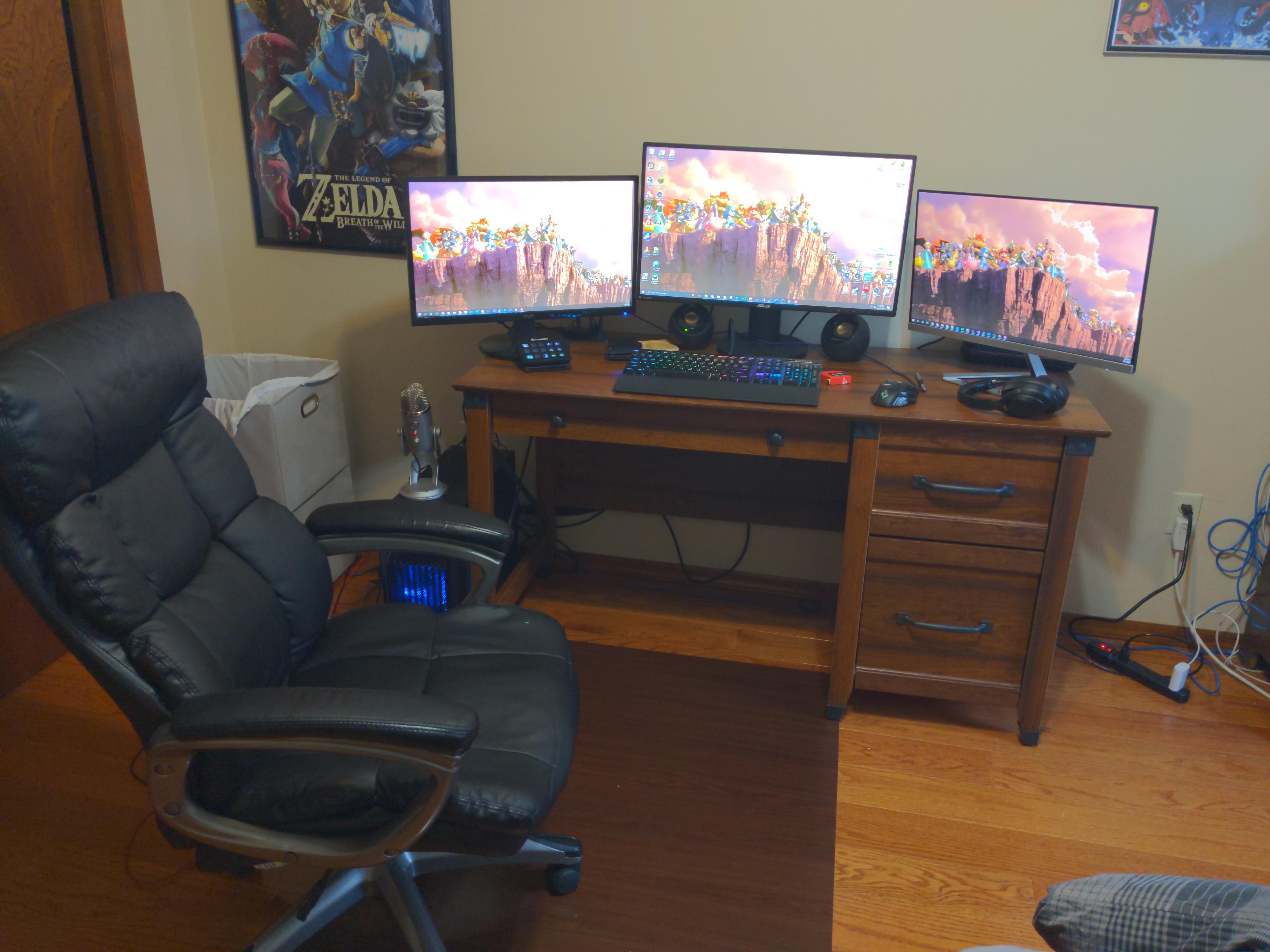 Current setup, looking for chair and desk More info in