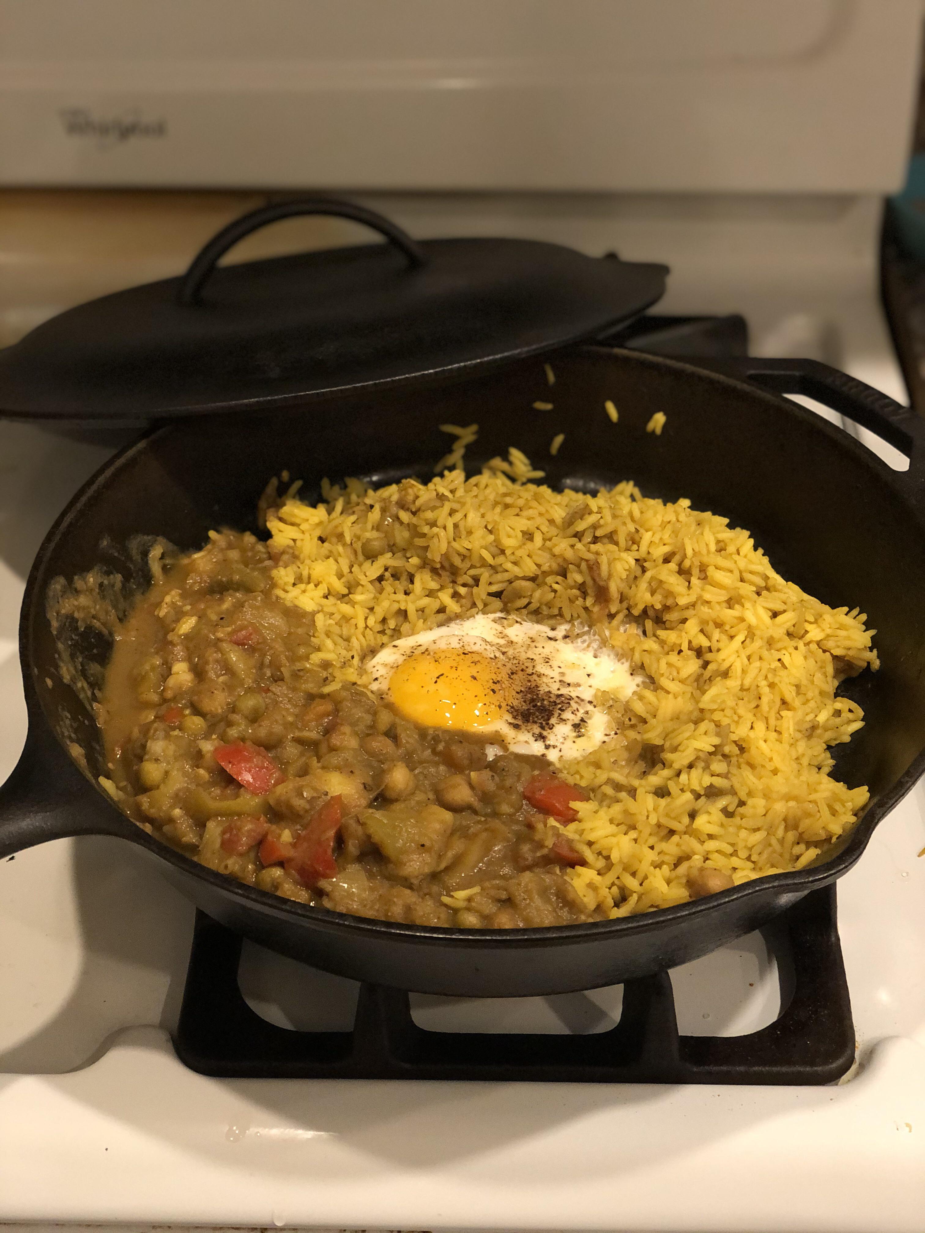 I feel like reheating food in a castiron makes it taste exactly the same as when it was fresh