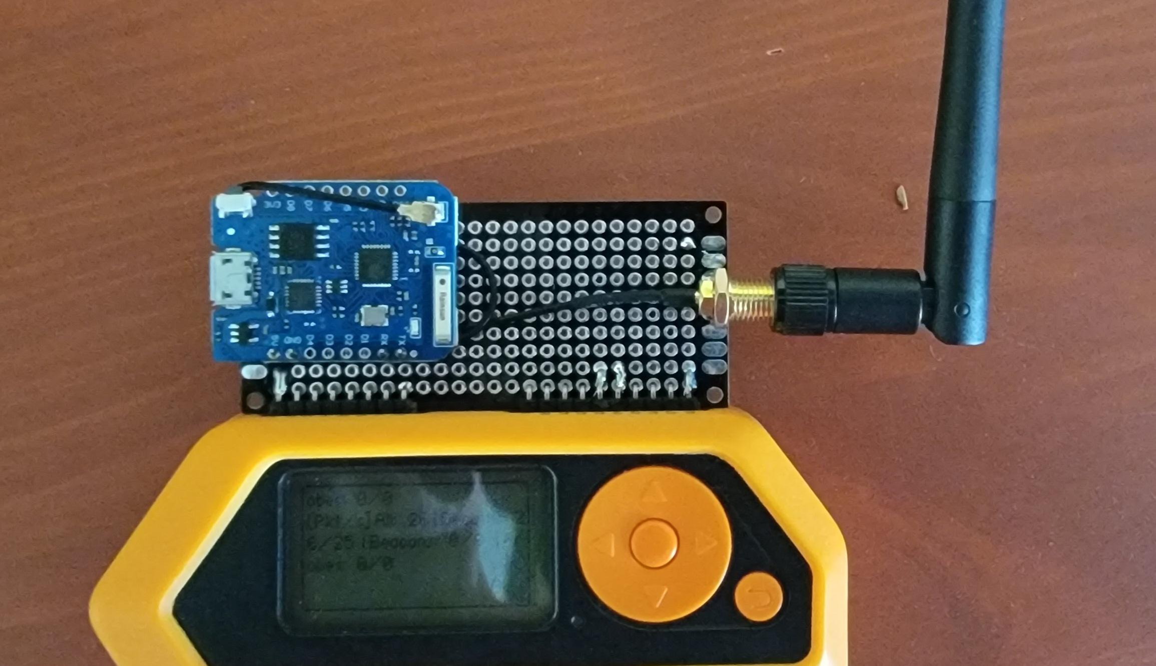 Wemos D1 Mini Pro 8266 Deauther. r/flipperzero