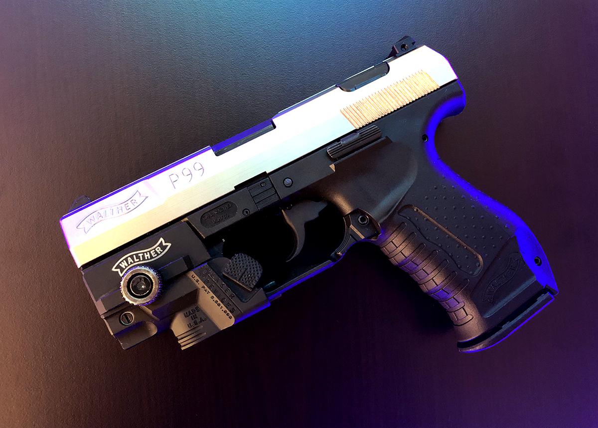Walther P99 with Custom Machined BA6 Laser AA Serial r/Walther