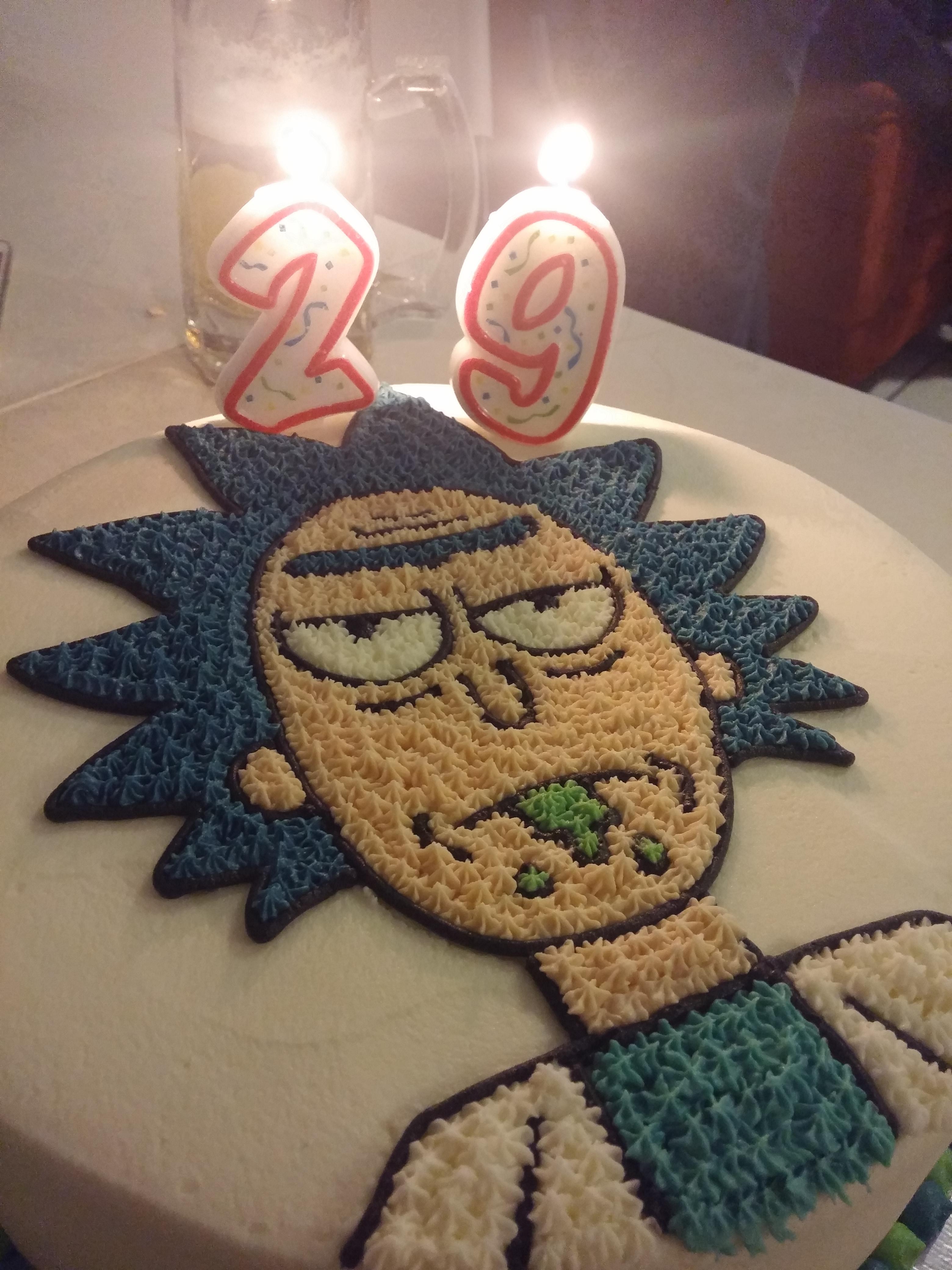 Birthday cake Rick! r/rickandmorty