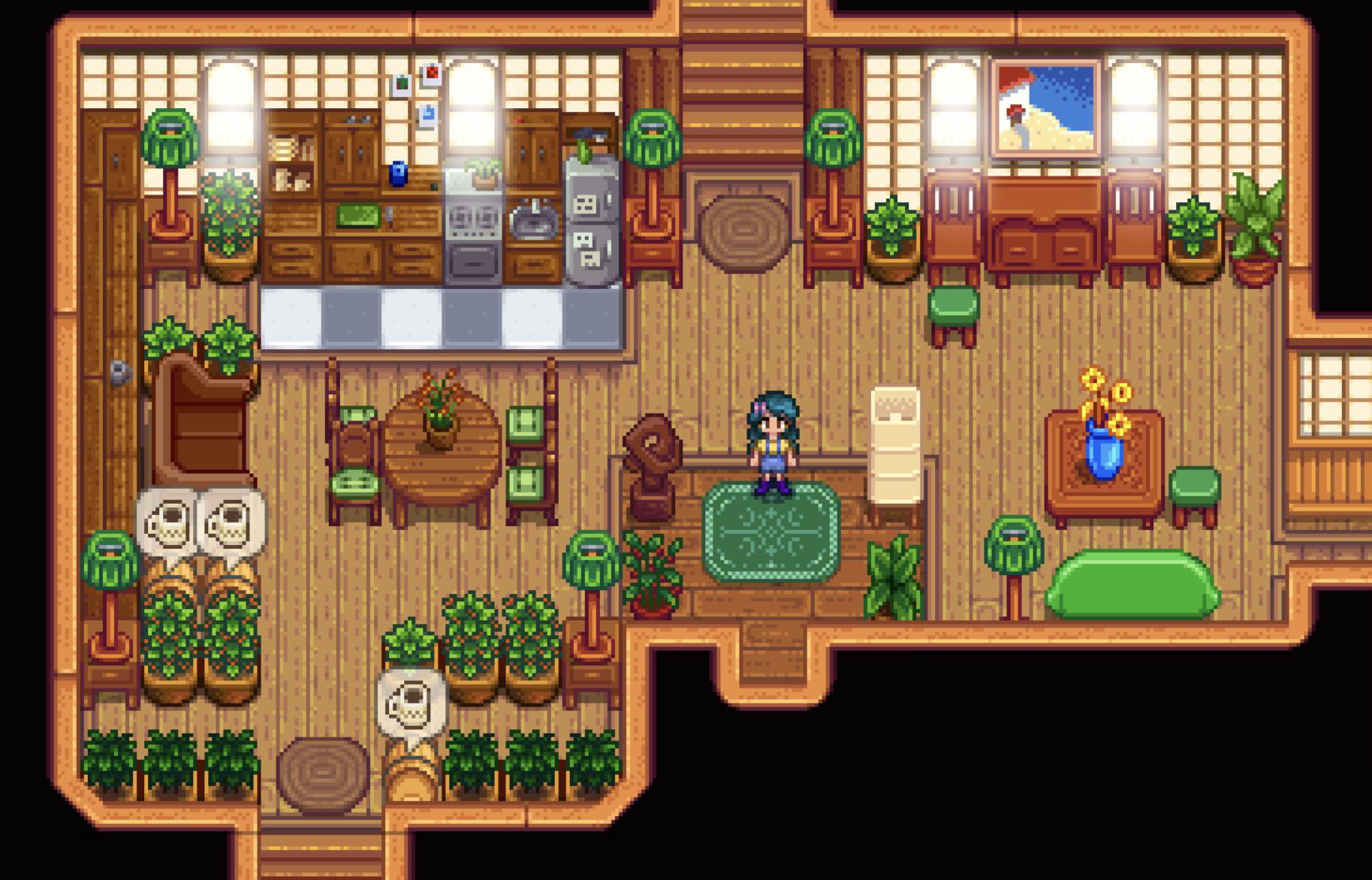 Redecorated the living room after I upgraded the house and I like how