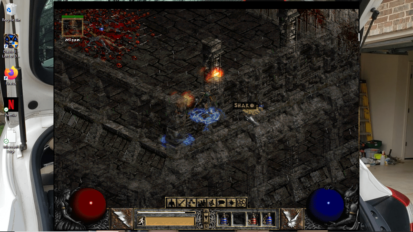 I'm glad I checked the entire area. This was off screen from chain
