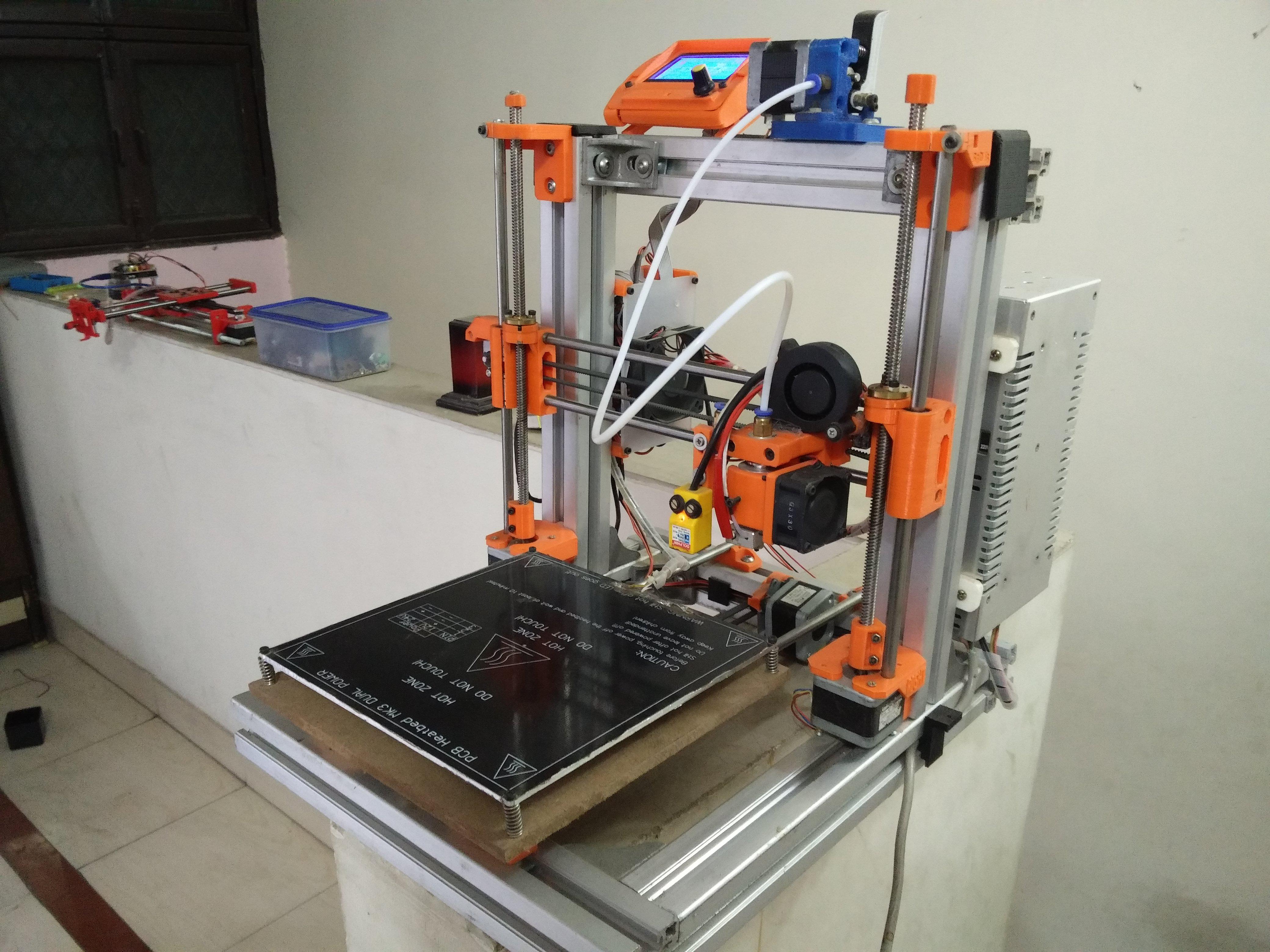 I used 3D Printer to make a 3D Printer. r/3Dprinting