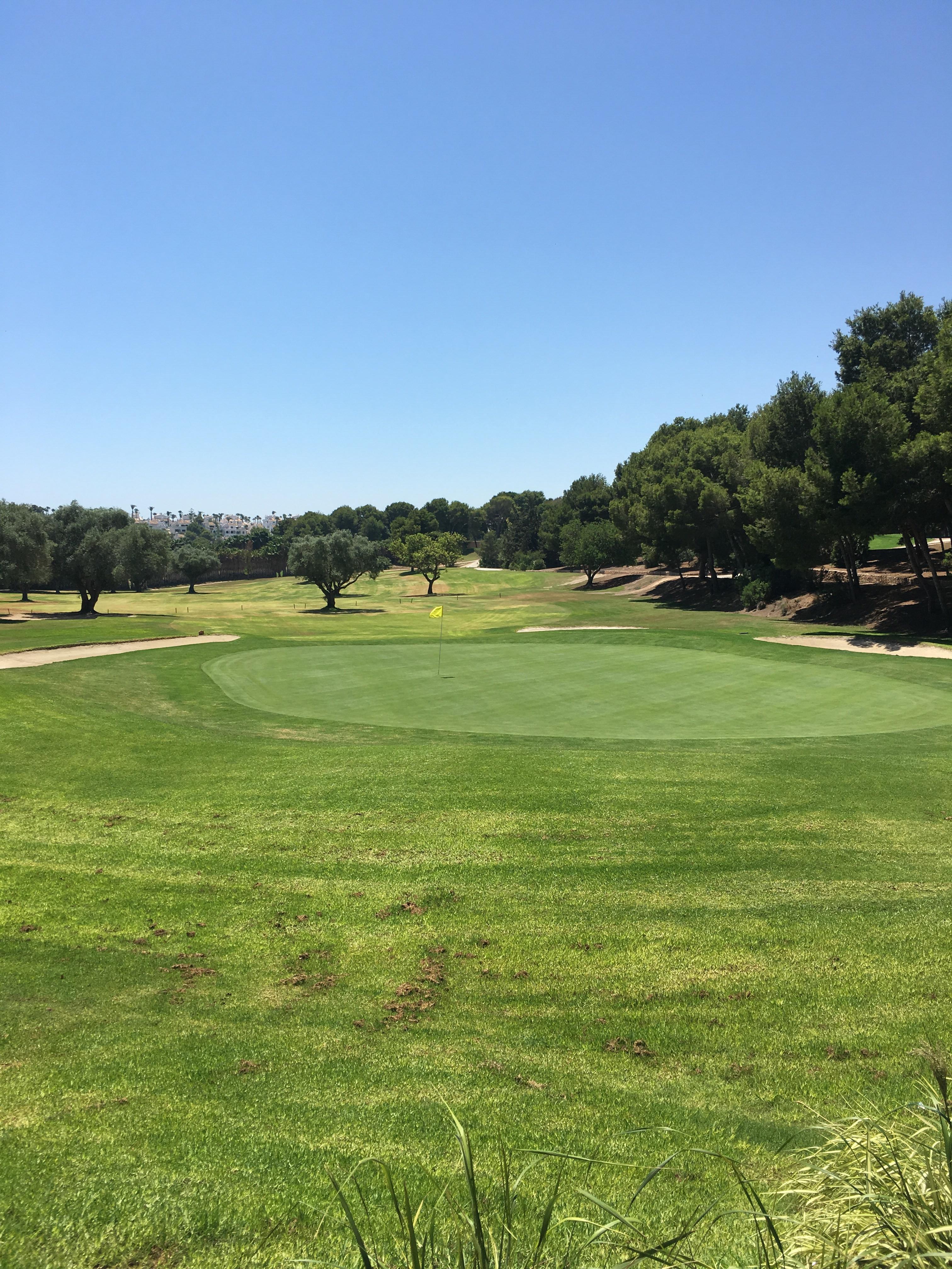 Golf in Spain, looks pretty nice. golf