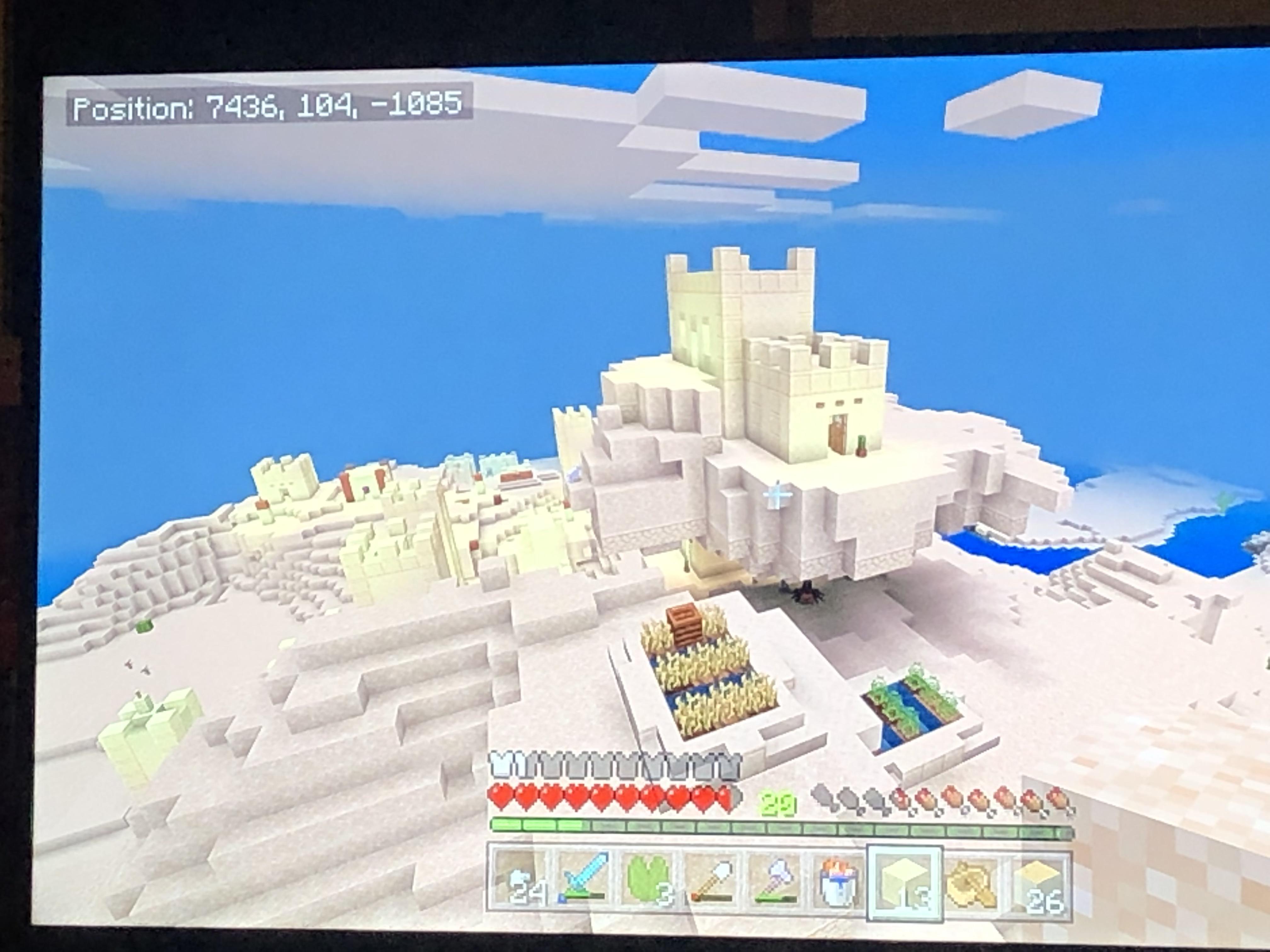 The coolest village spawn I’ve seen r/Minecraft