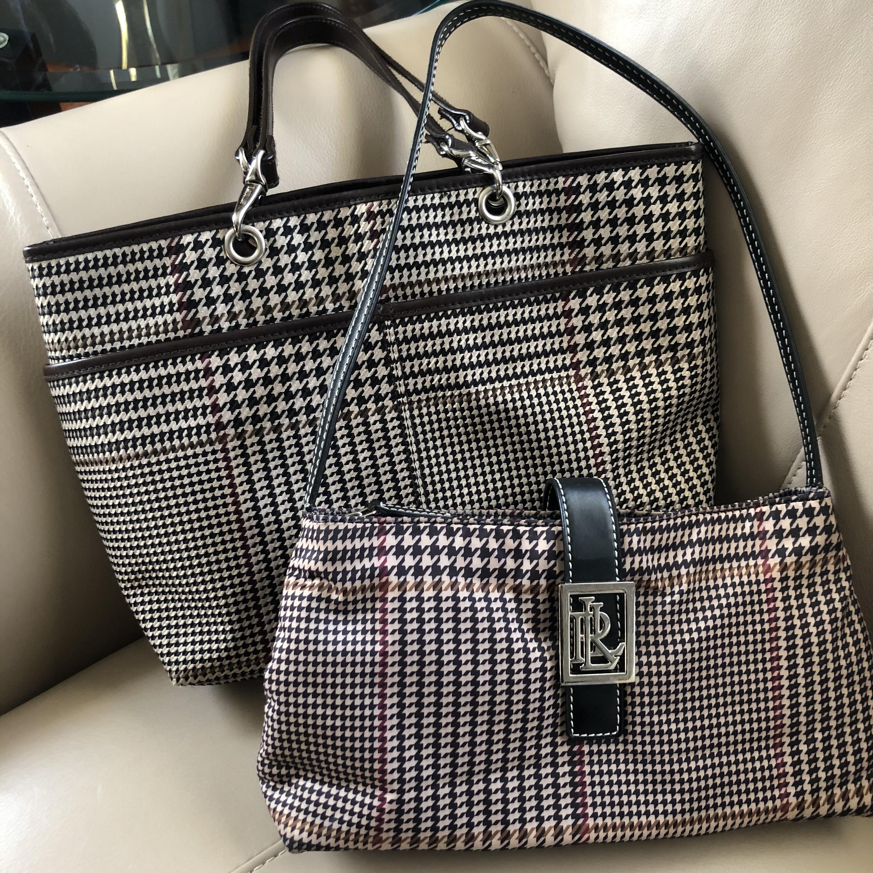 Found these Ralph Lauren purses at two different thrift stores in the