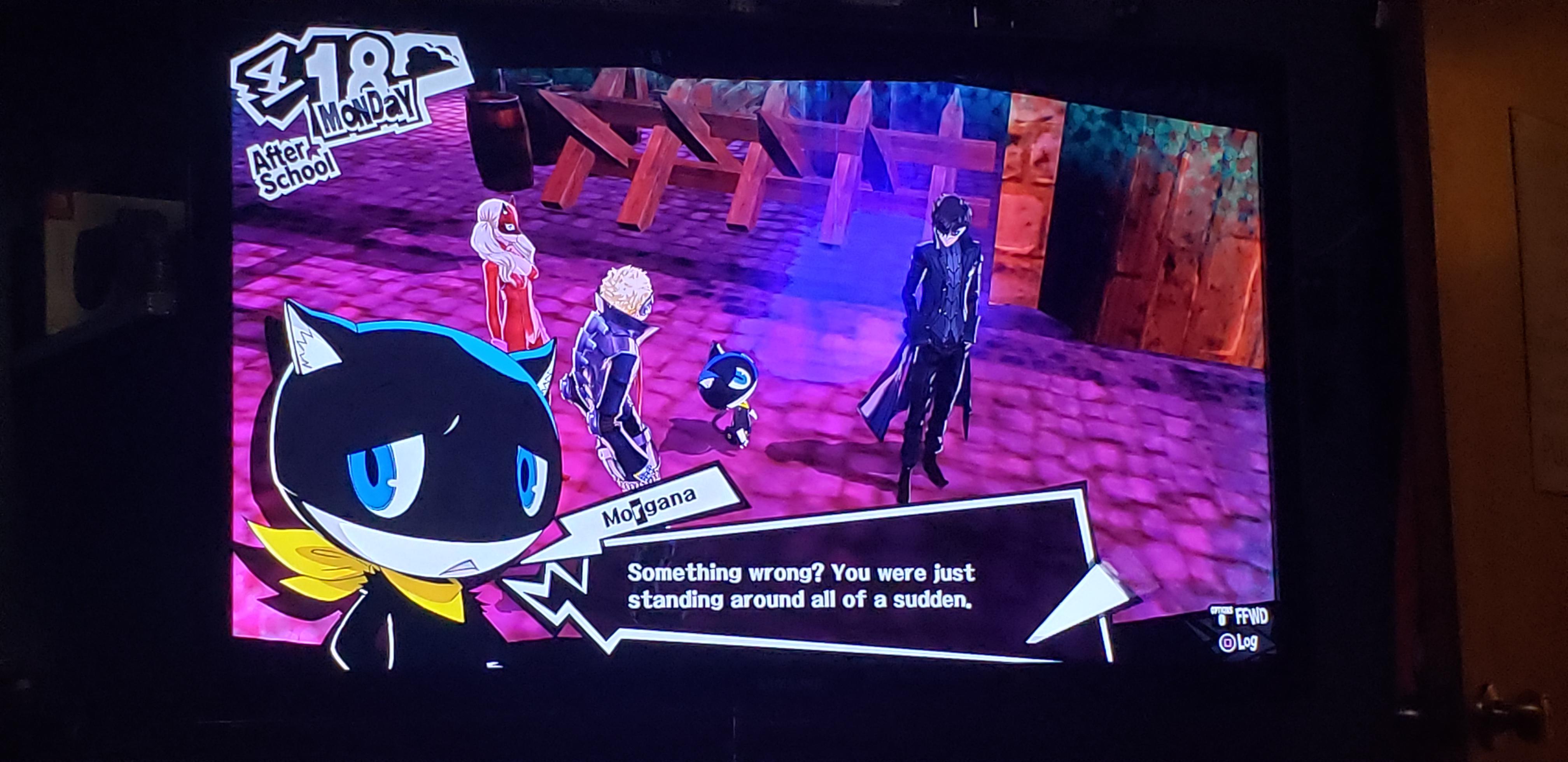 I always imagine that every time Joker goes into the velvet room im a