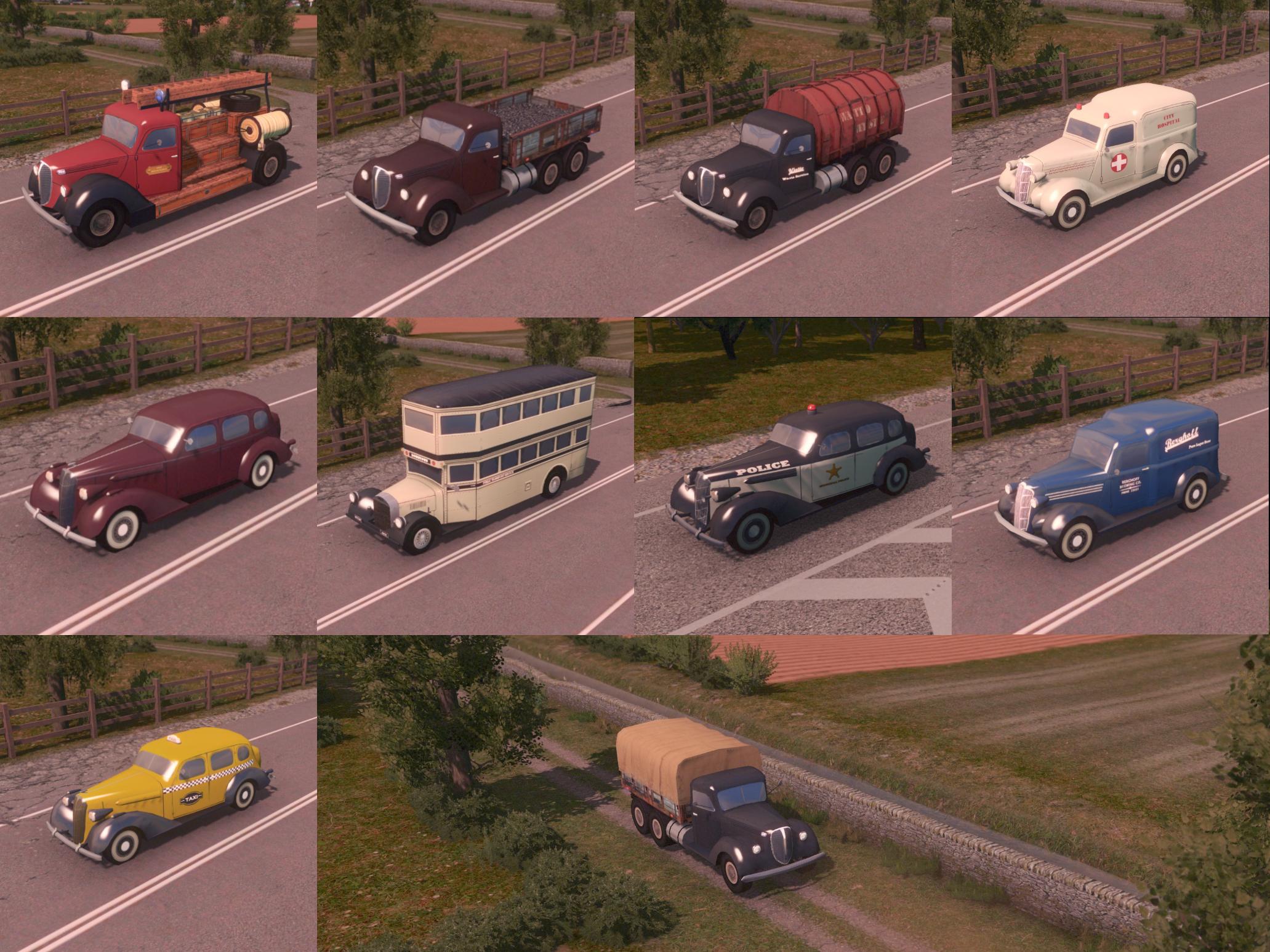 20's/30's American Vehicles r/CitiesSkylines