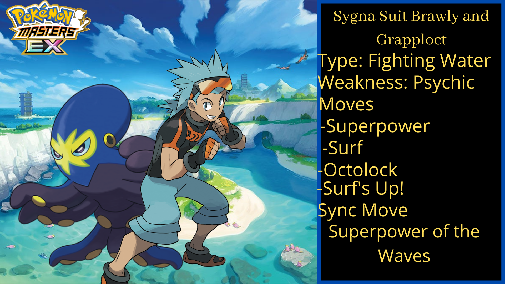 Sygna Suit Brawly and Grapploct Concept r/PokemonMasters