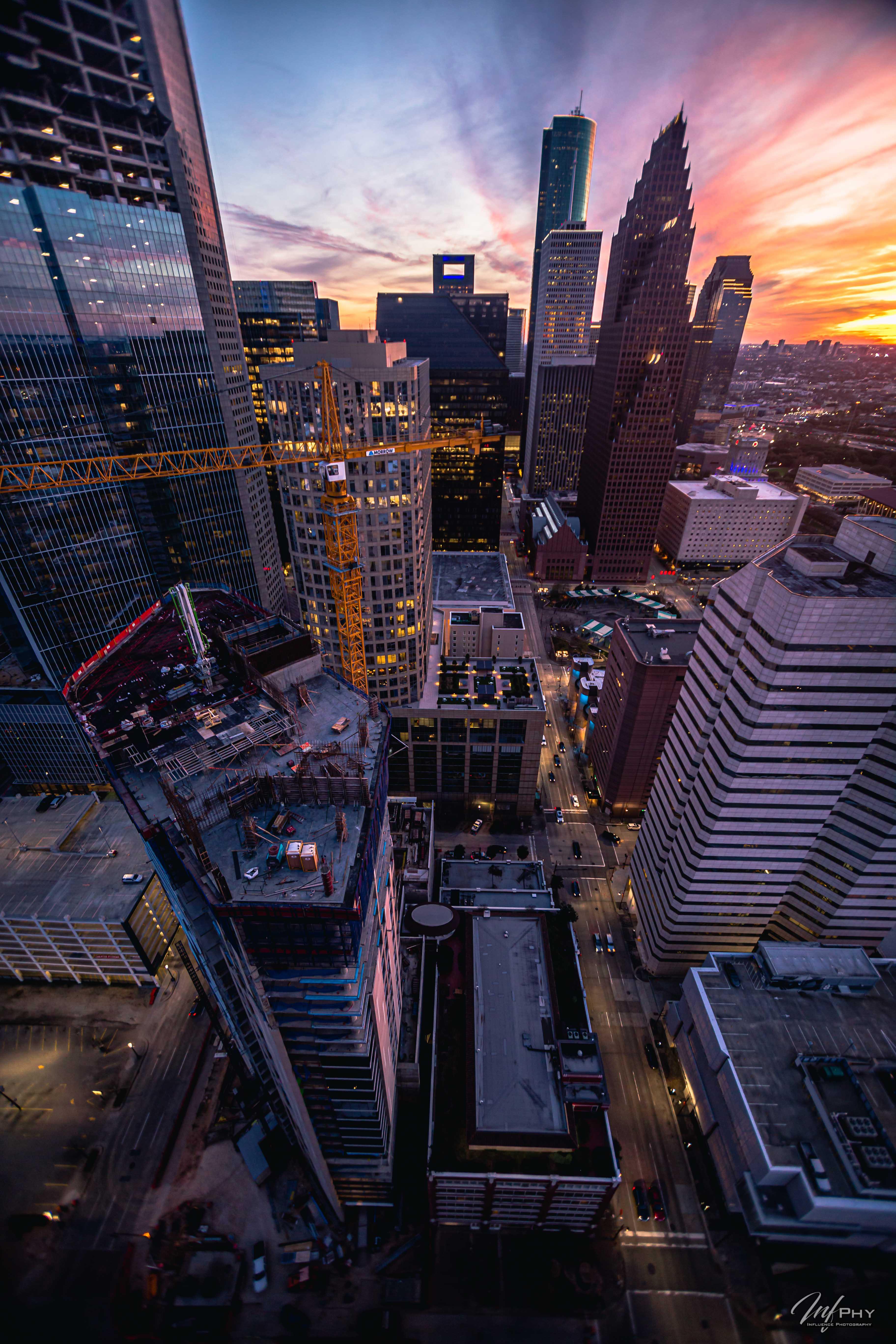 Houston sunsets by Infphy r/Houstonphotography