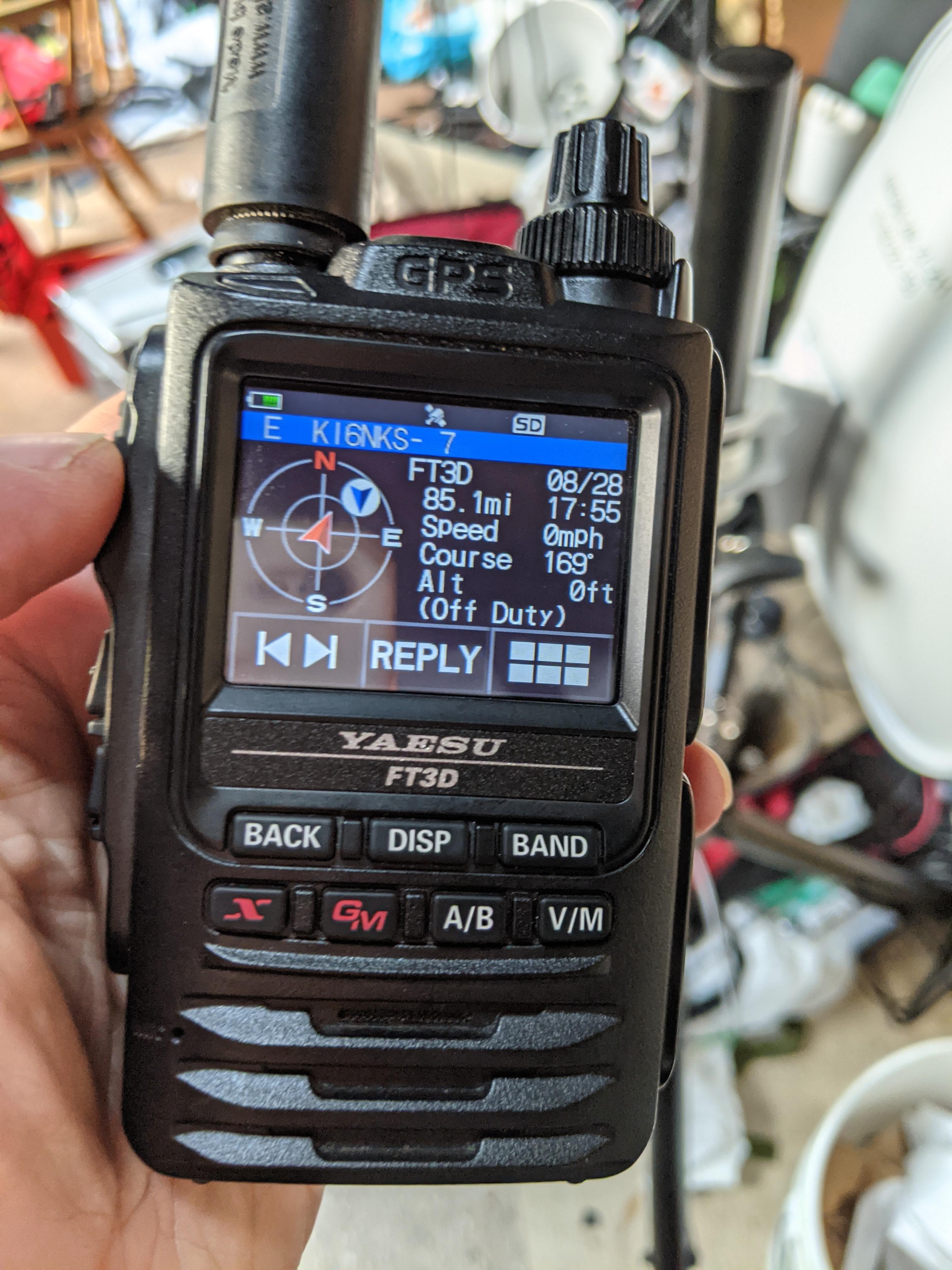 My Yaesu FT3D picked up another FT3D 85 miles away : r/HamRadio