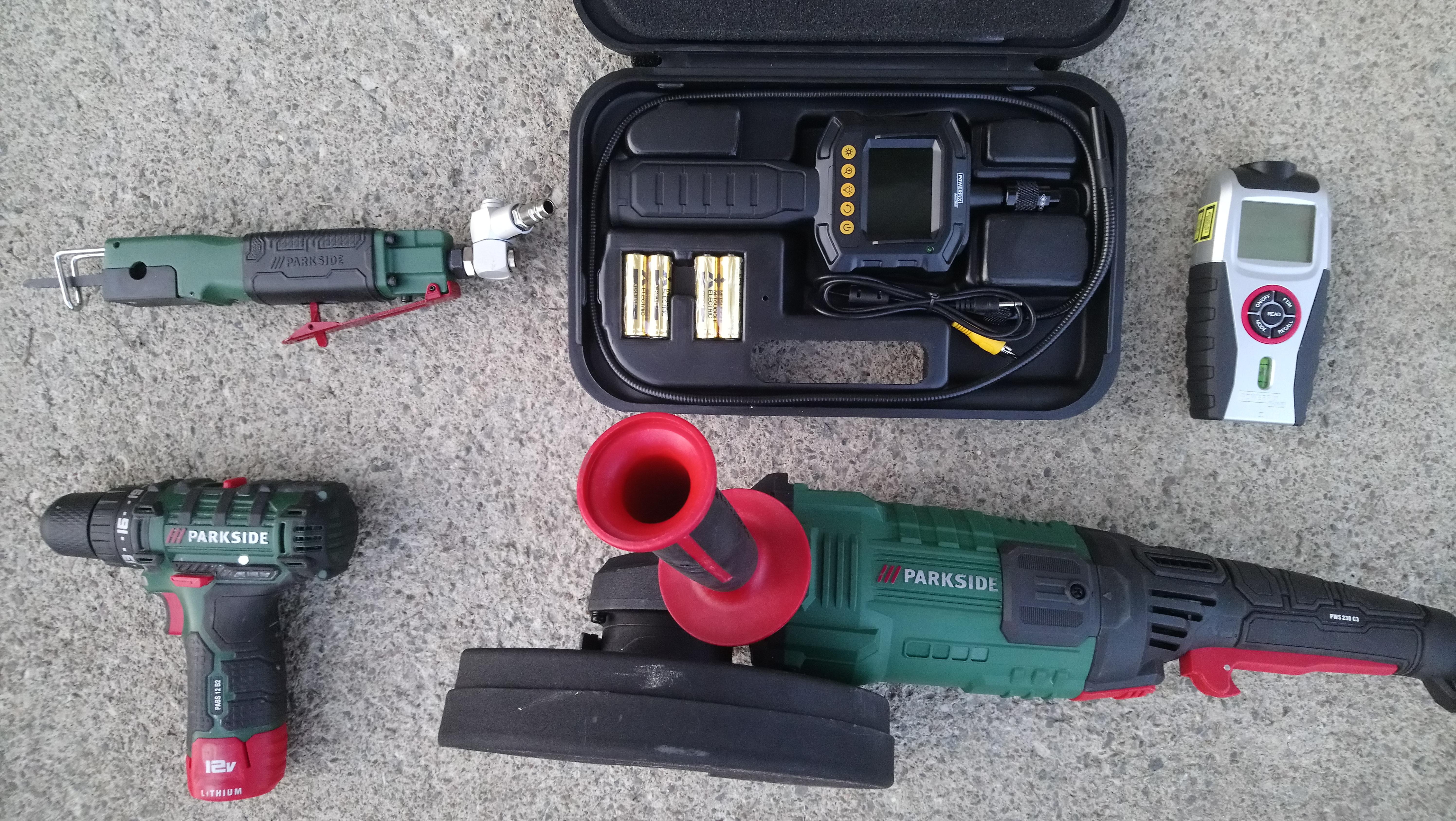 Home, Furniture & DIY Parkside 12V Cordless Drill Driver globalgym