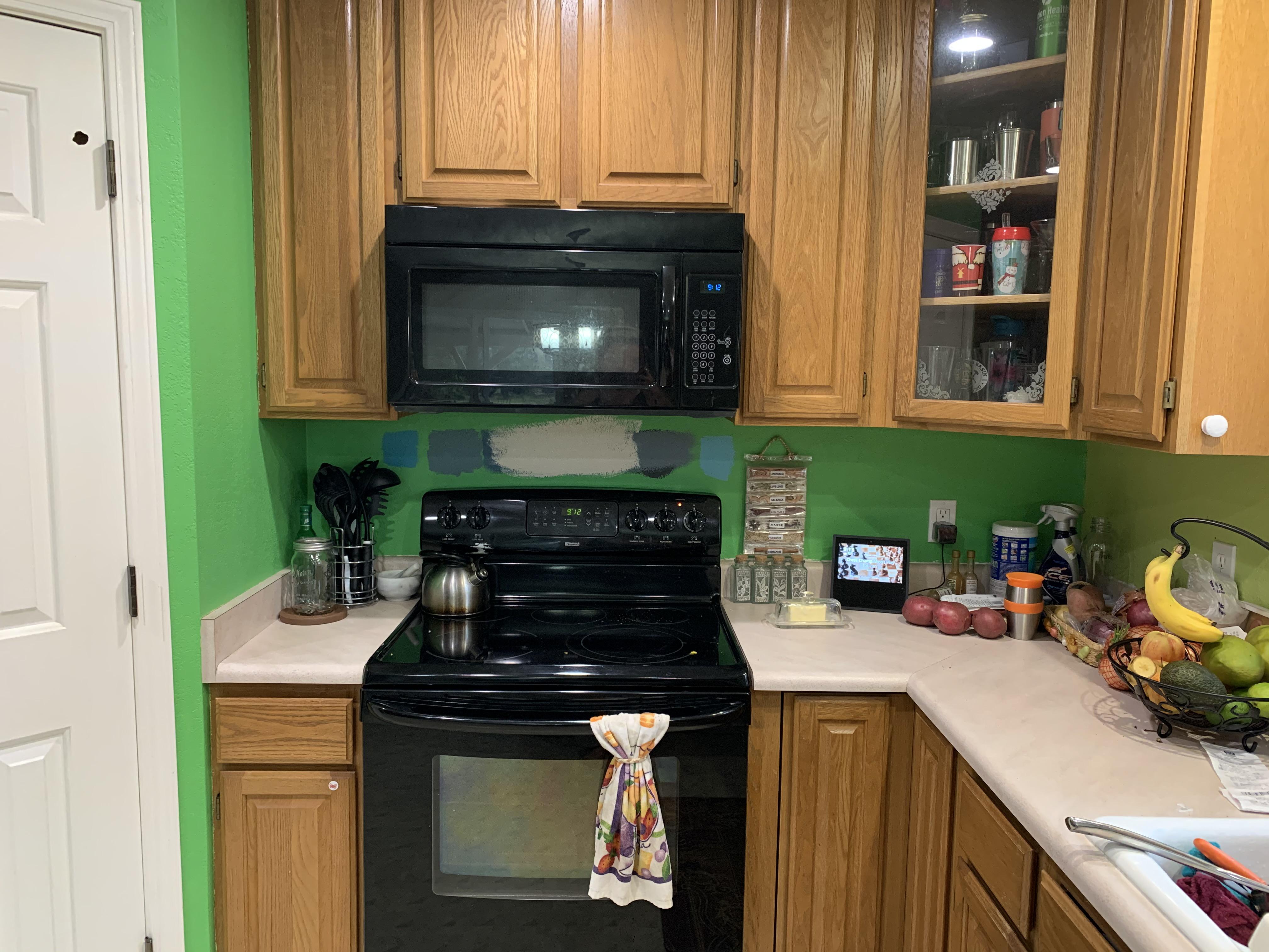 lime green paint for kitchen walls Free Wallpaper