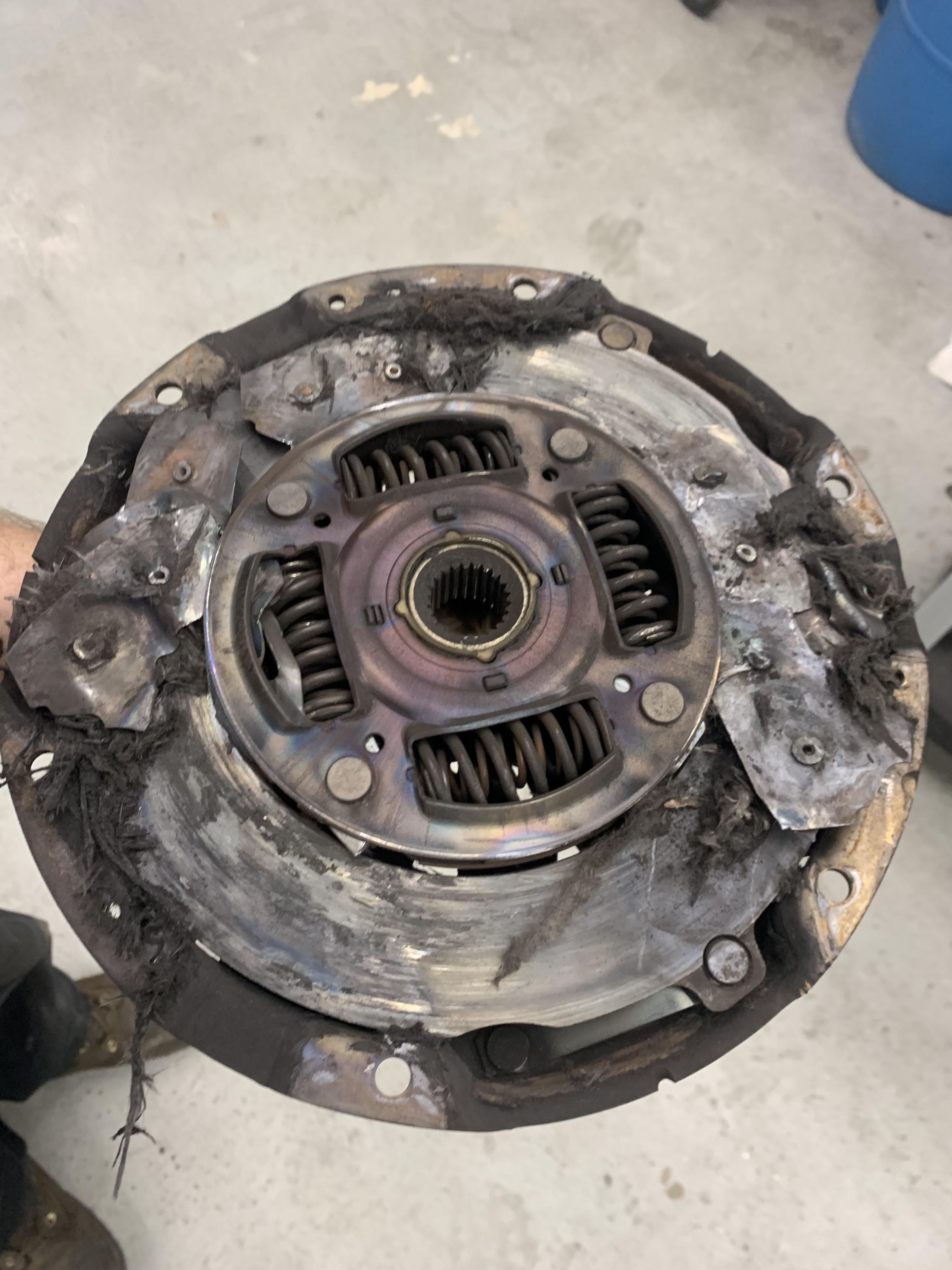 Customer states I think my clutch finally gave out. r