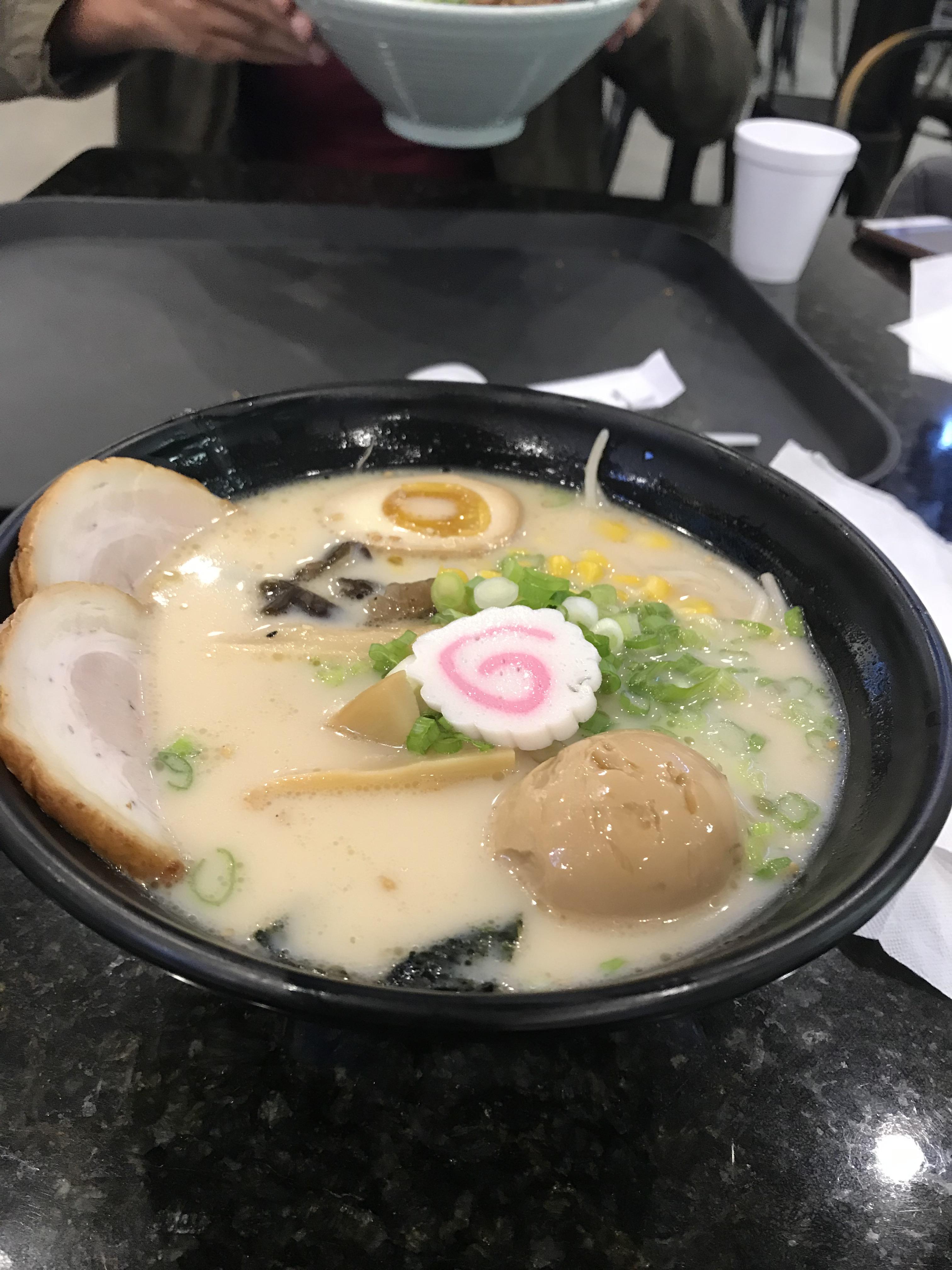 Wonderfully great Tonkotsu from Kumai Ramen in JUSGO Supermarket in