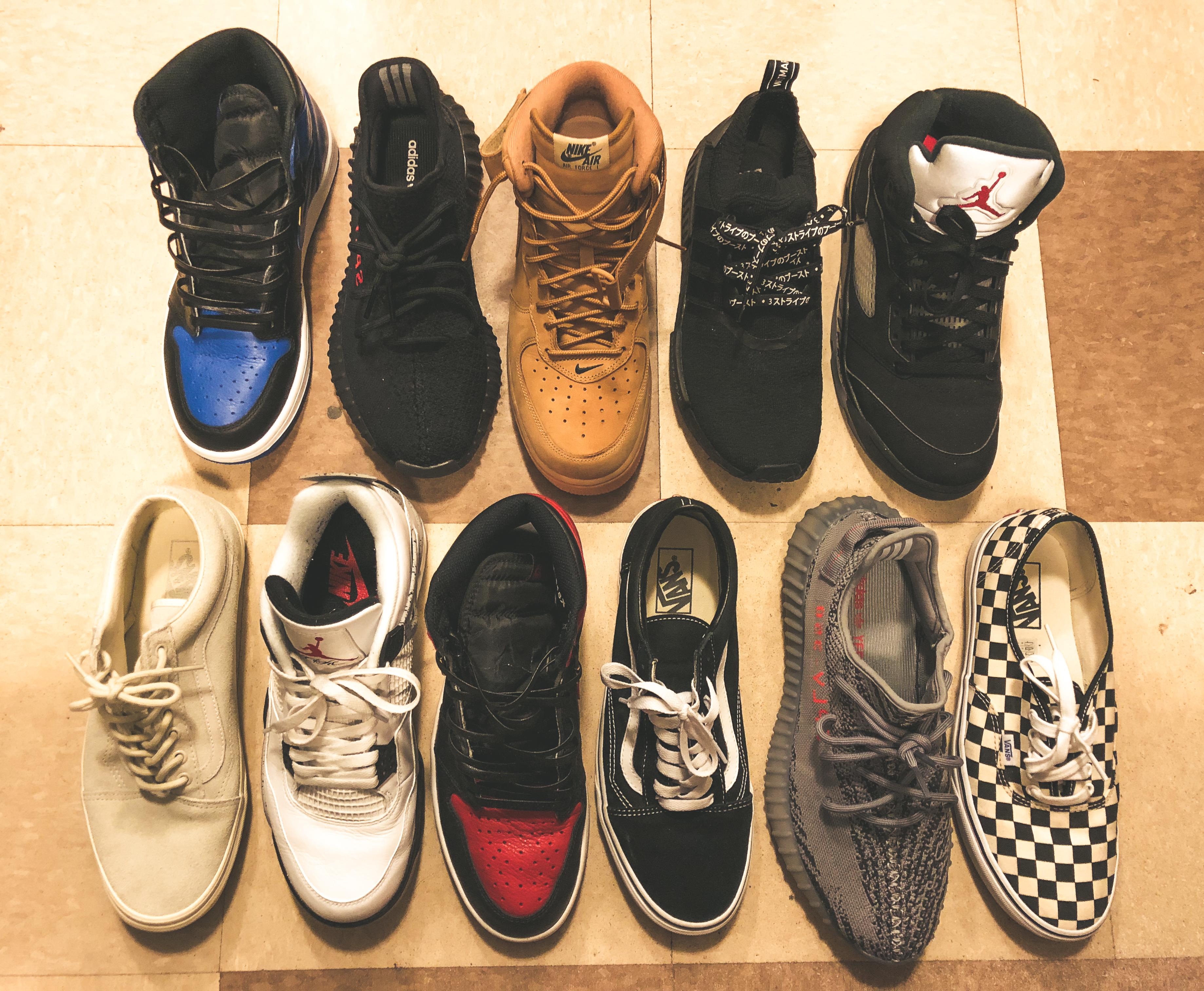 Here's whats left of my Collection after selling most of my sneakers