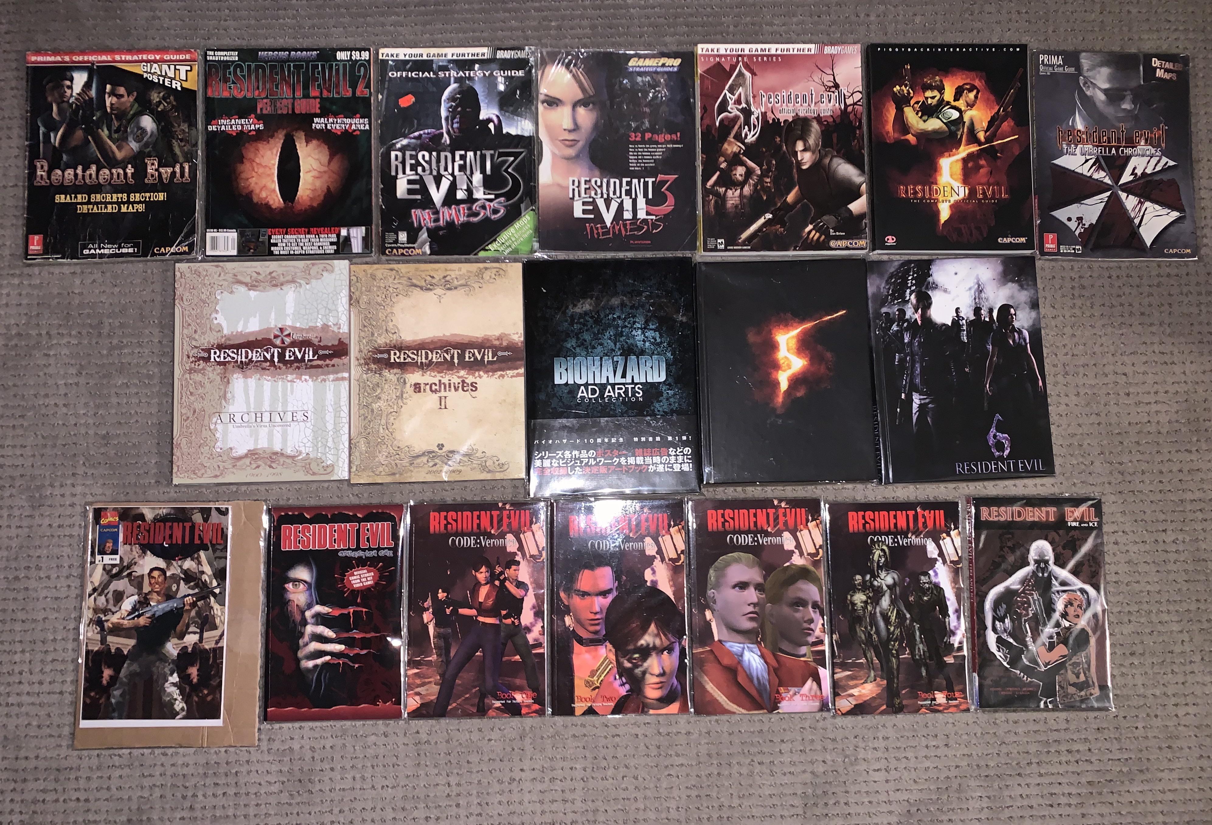 Thought I’d share my love for all Resident Evil collections. Here’s my