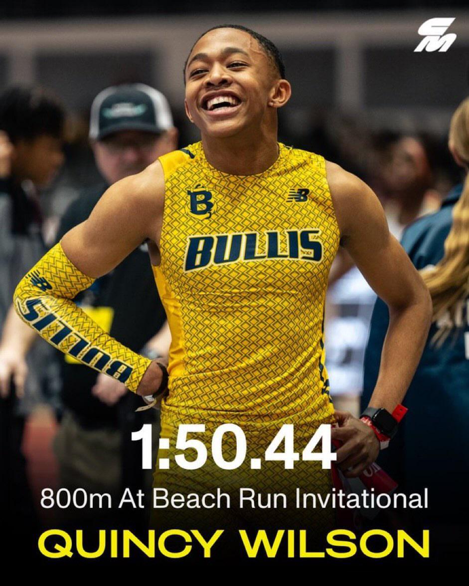 Do y’all think that Quincy Wilson runs mileage? r/trackandfield