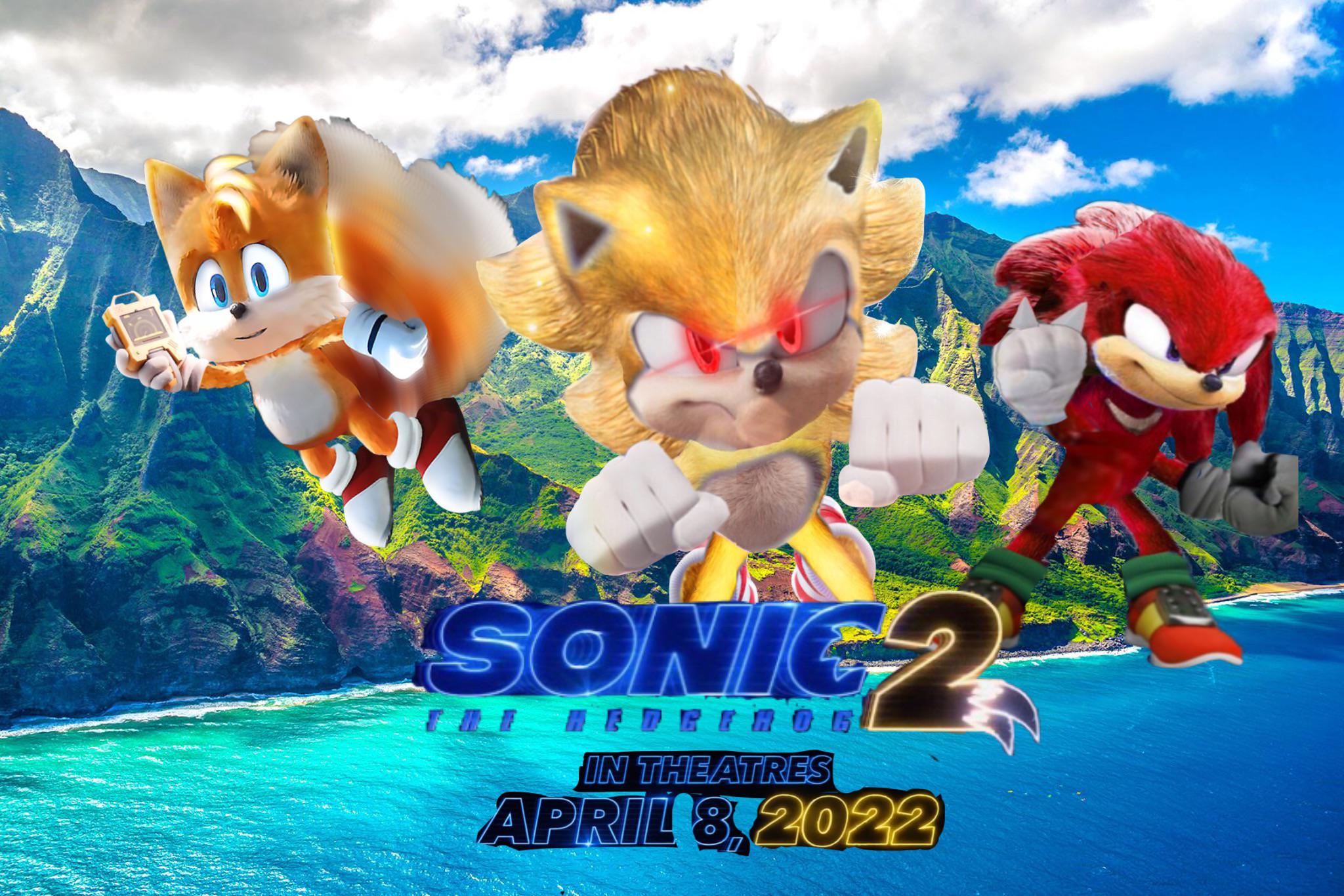 Sonic movie 2 fan made poster r/SonicTheHedgehog