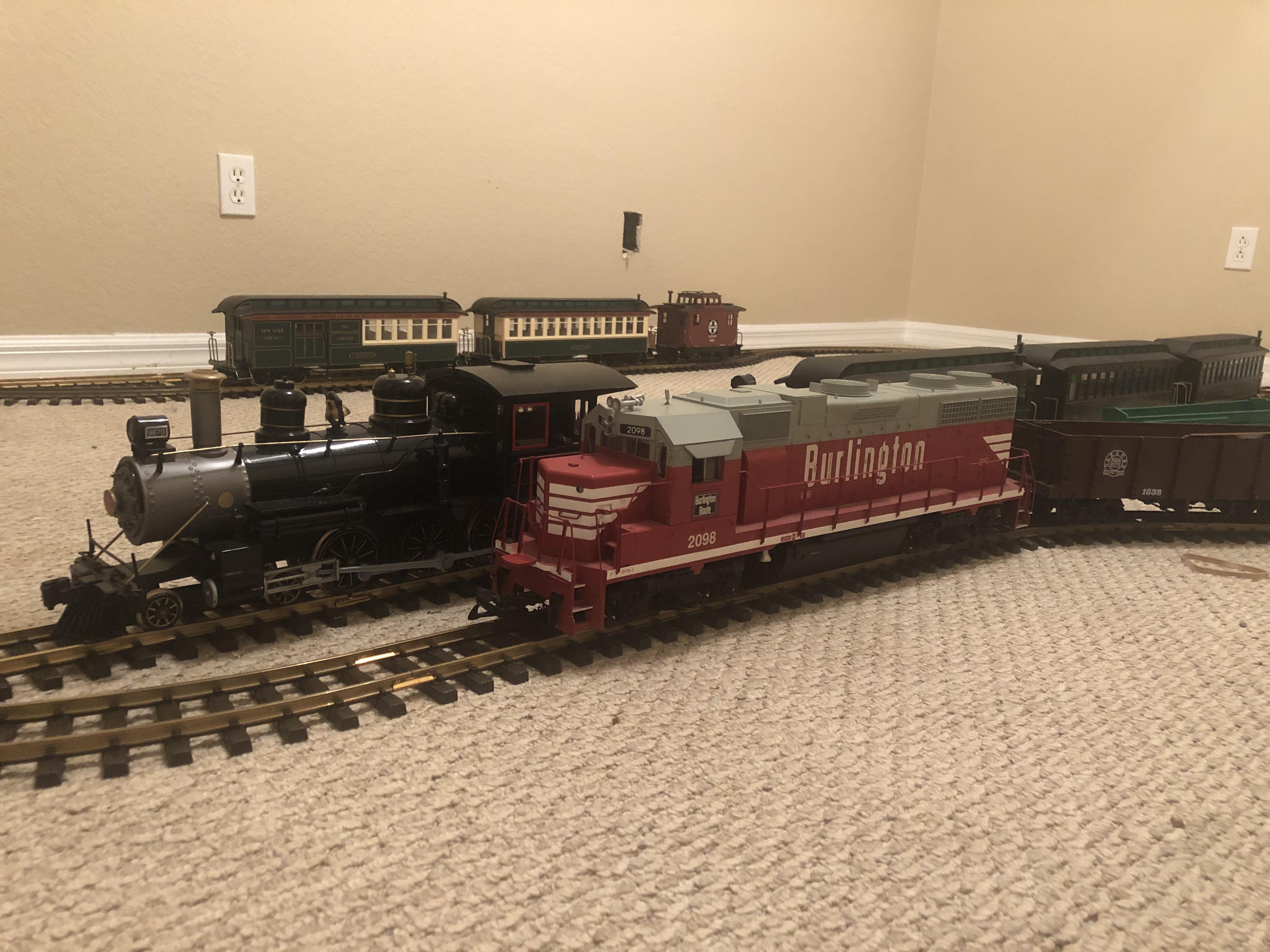 My G scale collection is quickly growing. I finally found a reasonably