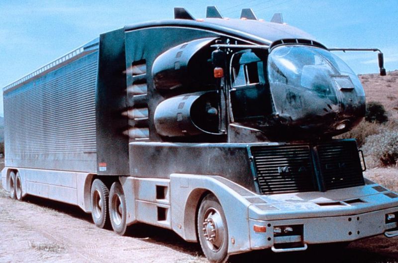 The truck from the 1987 1988 TV series "The Highwayman" WeirdWheels