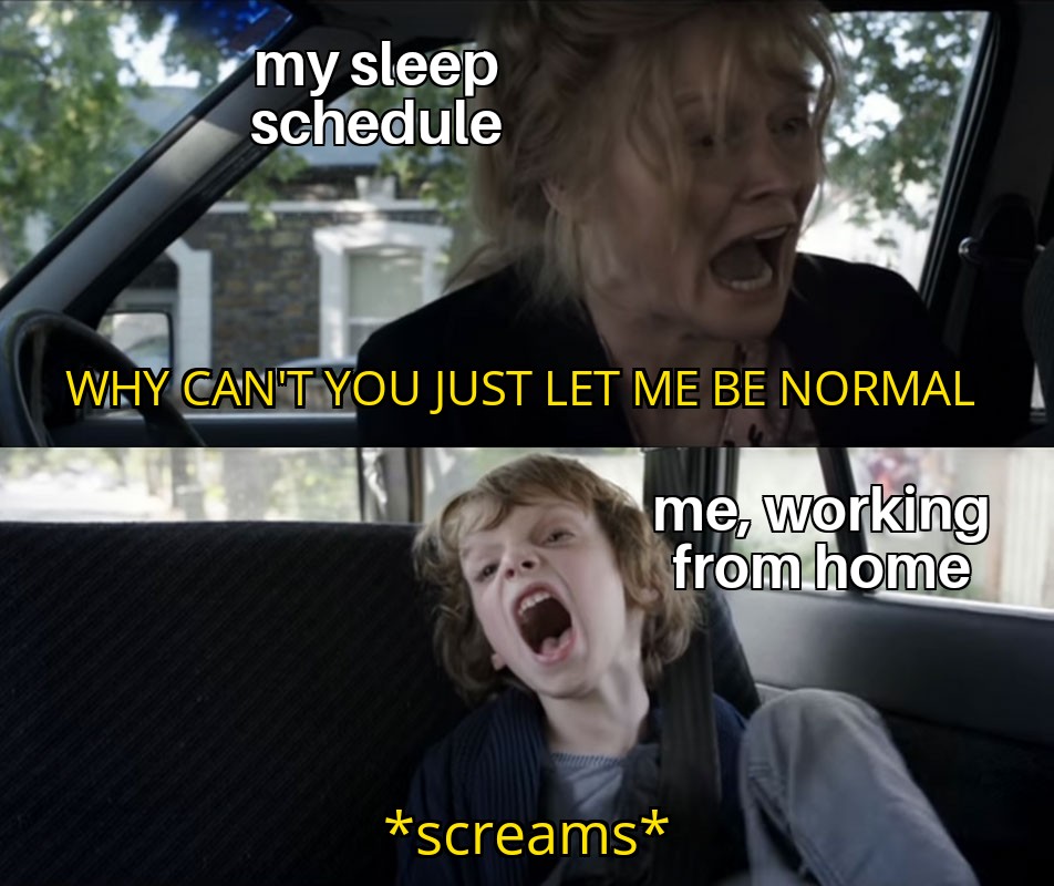 Being an adult means being in charge of your own bedtime and I can't