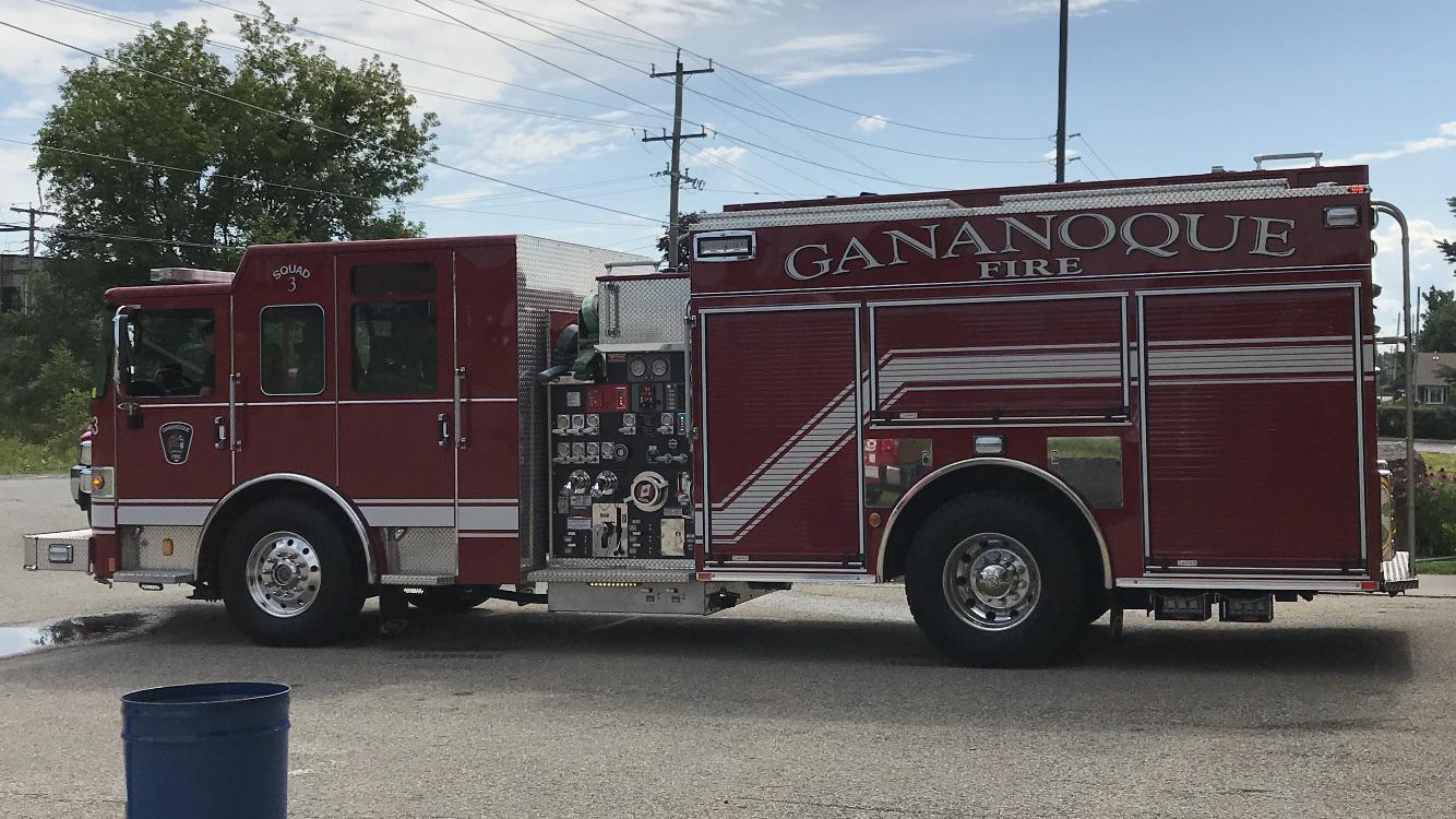 Gananoque Fire Department’s brand new Squad 3 went into service the
