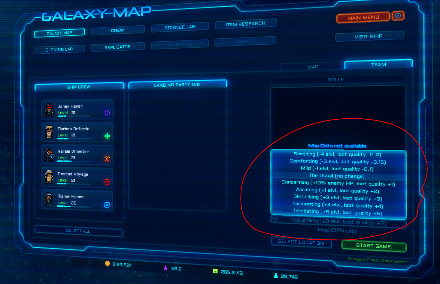 PSA You can change the difficulty of each for more