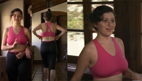 Alia Shawkat in a sports bra : jerkofftoceleb