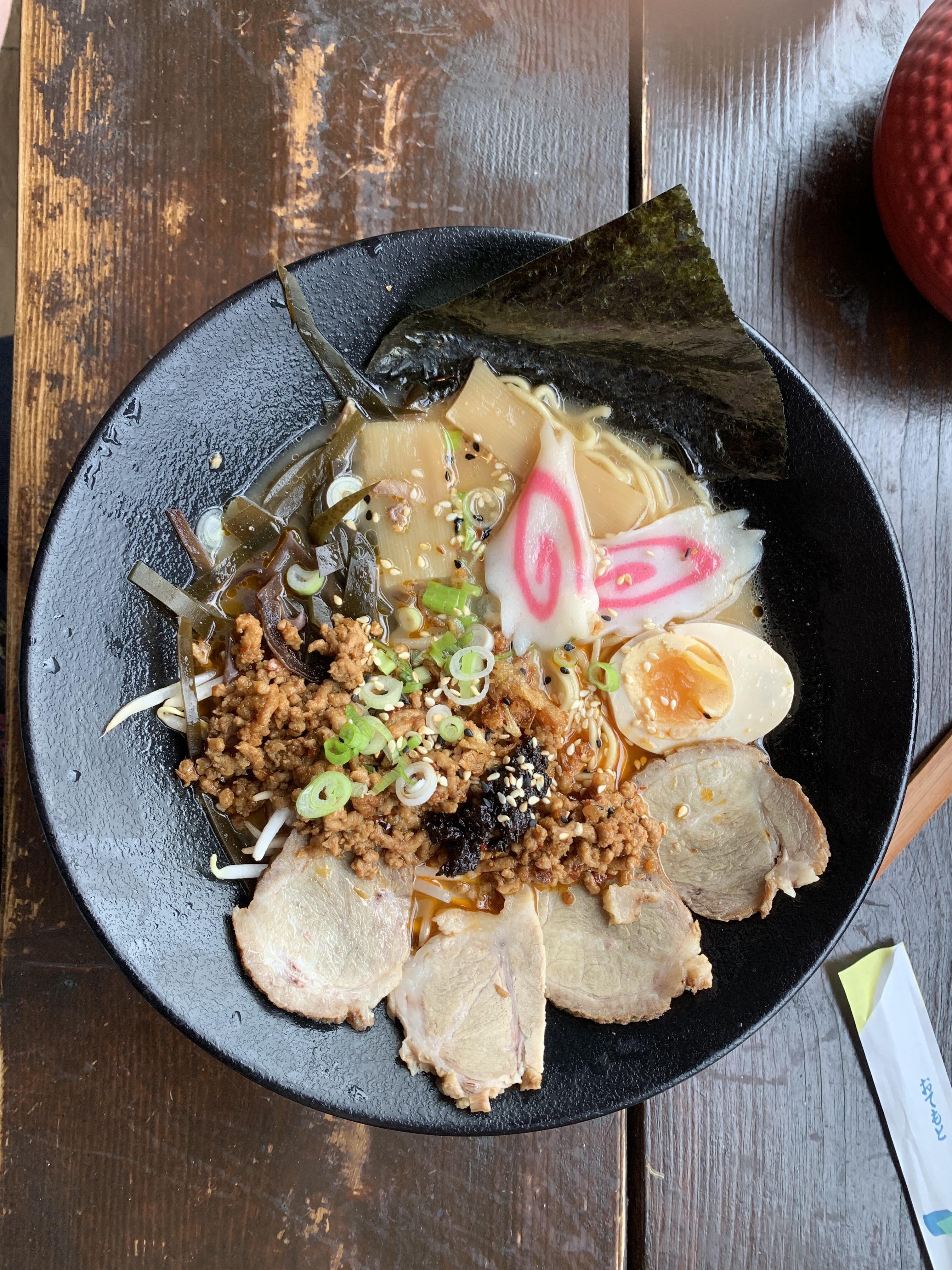 Tonkotsu Tan Tan from Ramen Ya in Bristol. Absolutely amazing. r/ramen