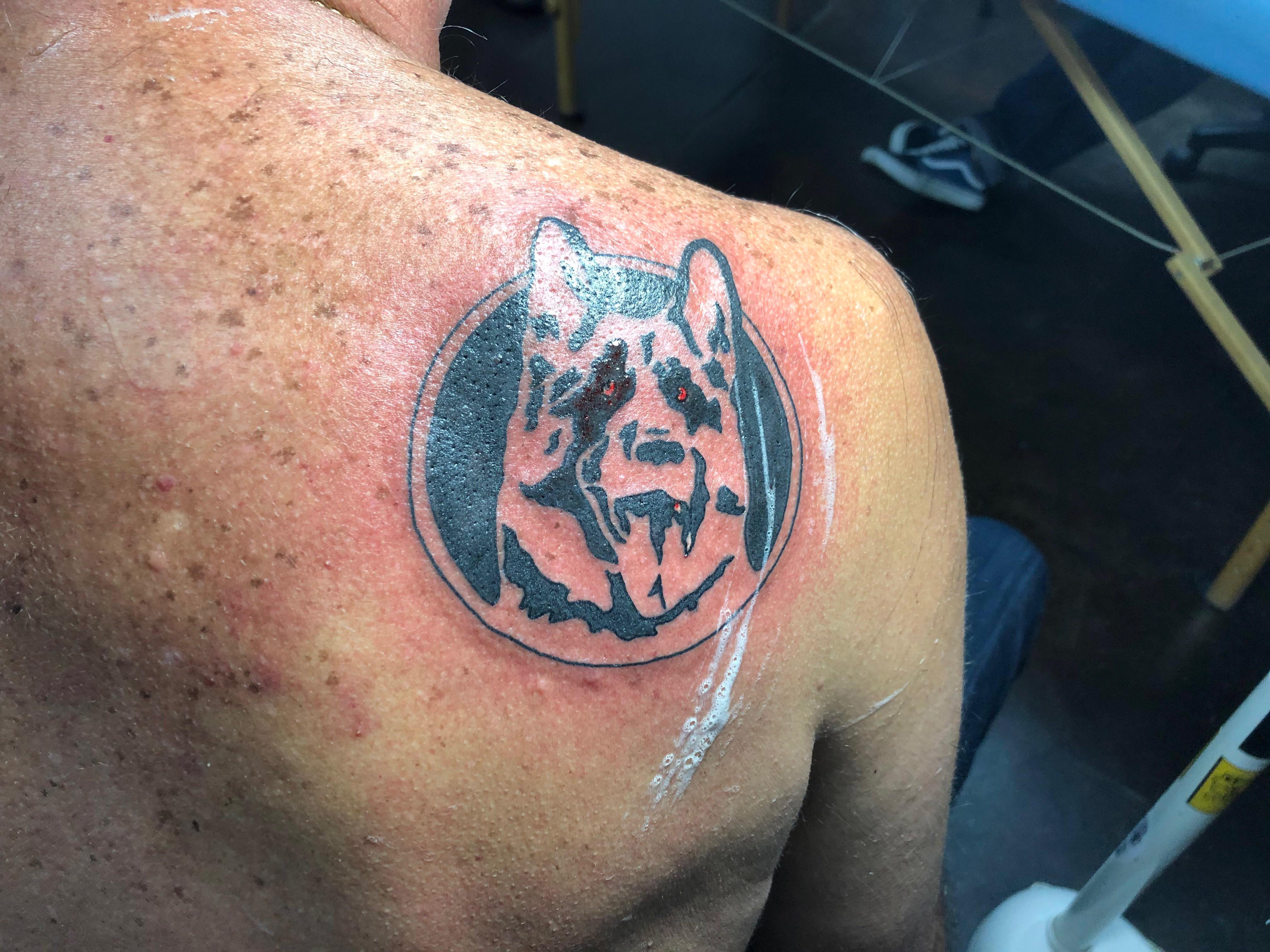 My dad’s first tattoo Letterkenny