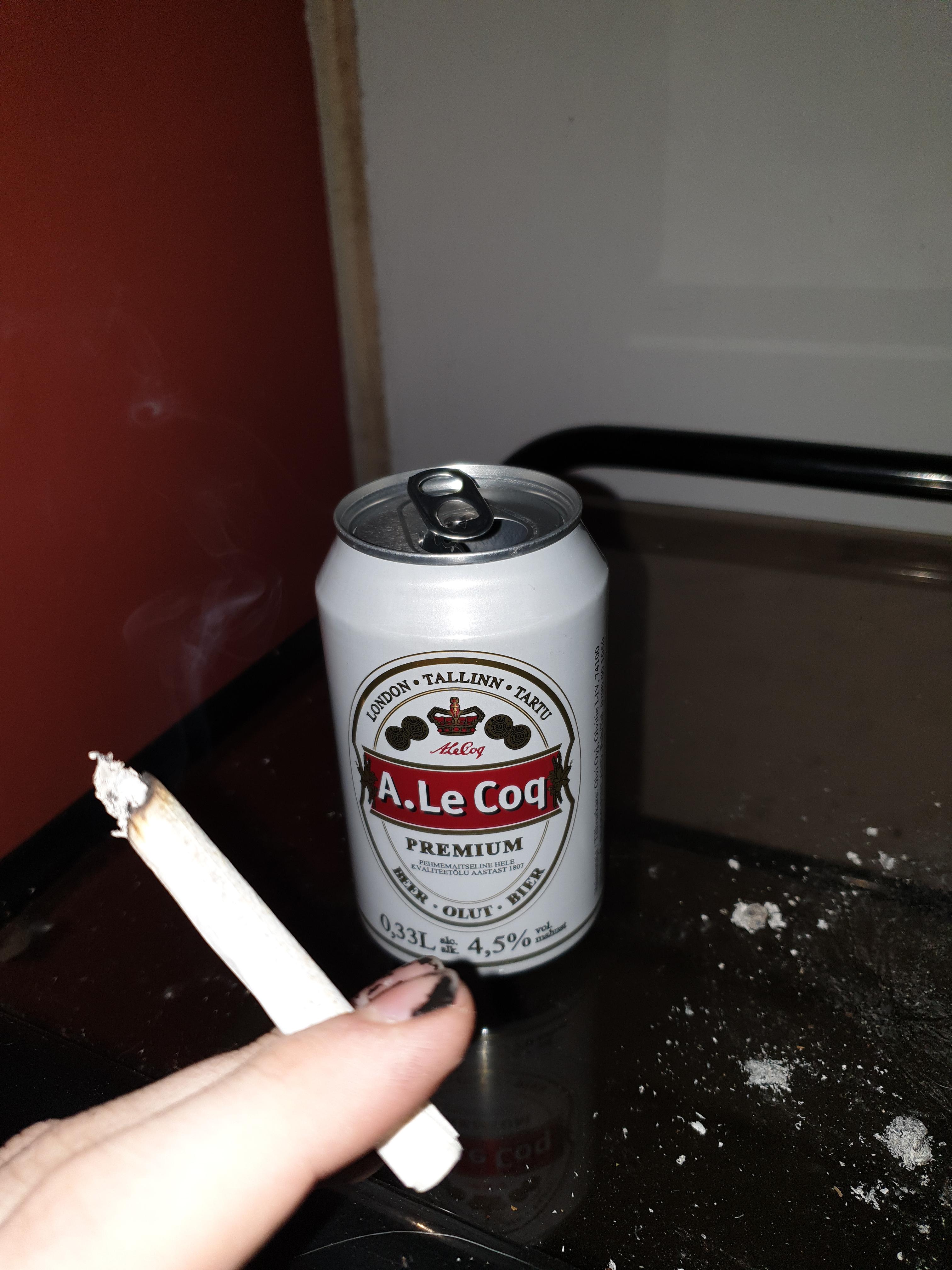 The cheapest rollie and the second most cheapest beer (Finns know why
