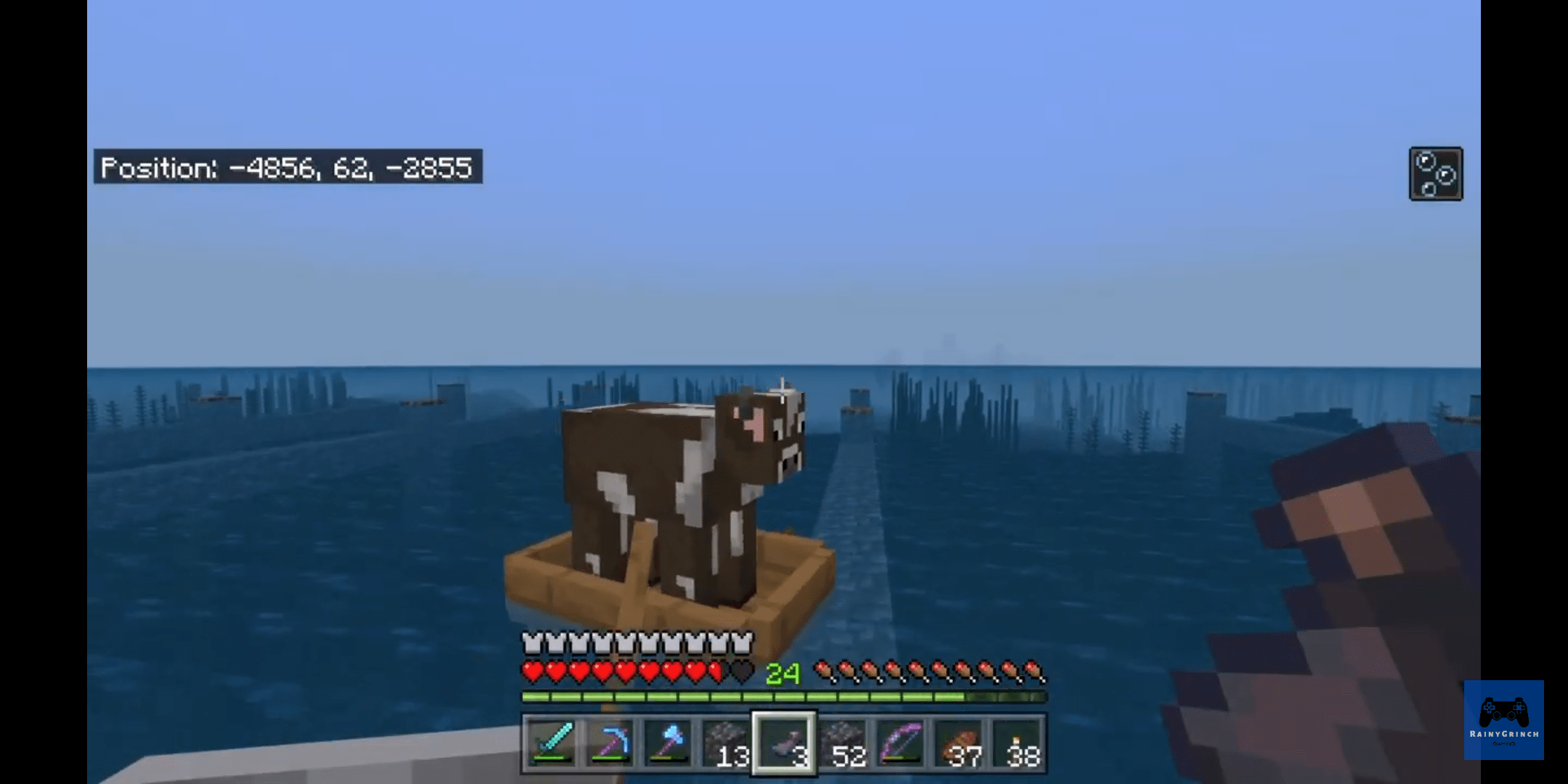 Should I feel bad for leaving this cow in a boat ever since clearing