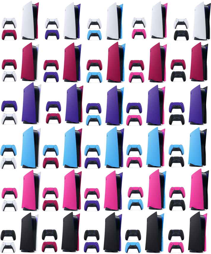 All possible PS5 Faceplate Color Combinations! r/playstation