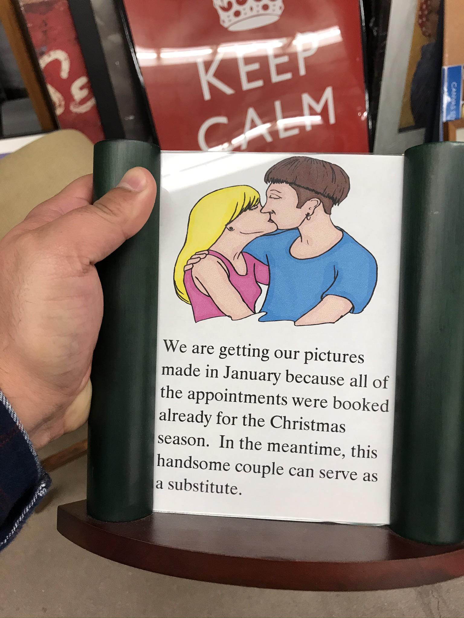 Catch and Release this frame with a funny placeholder at my local