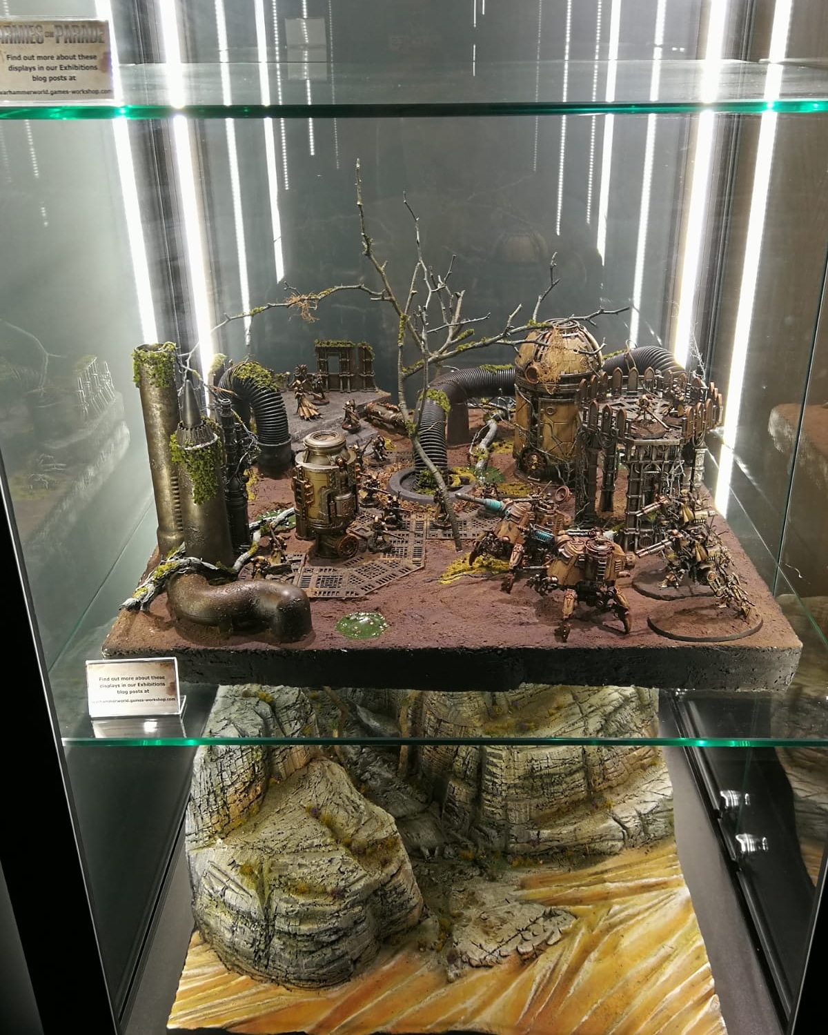 My Armies on Parade board is on display at Warhammer World for a few