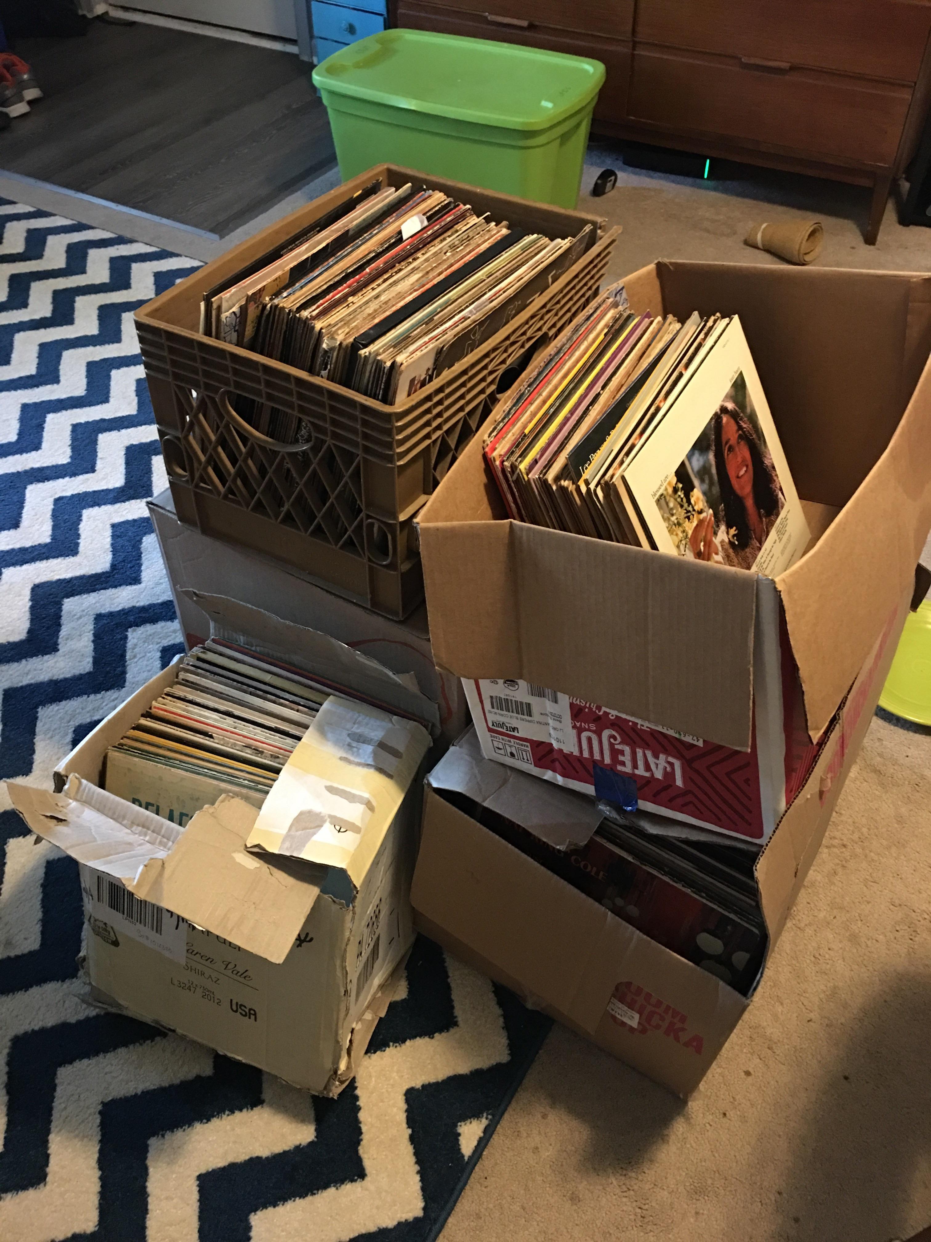 Thank You Craigslist! 300(?) Records for 45! r/vinyl