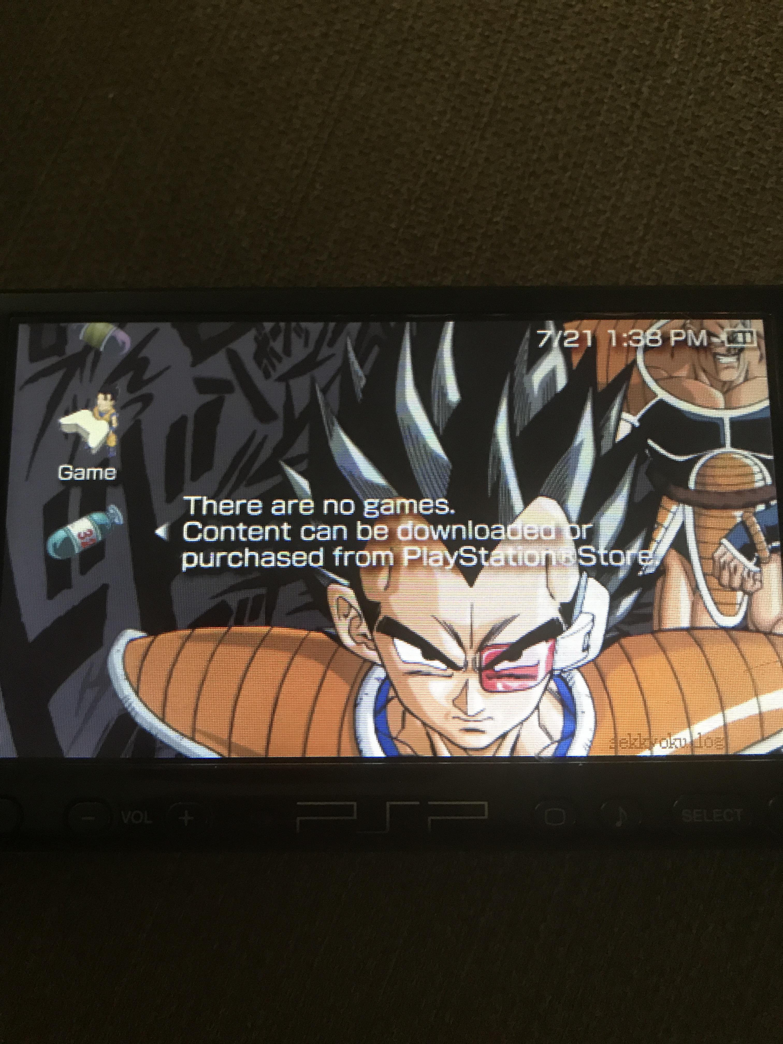 ISOs not showing up? r/PSP