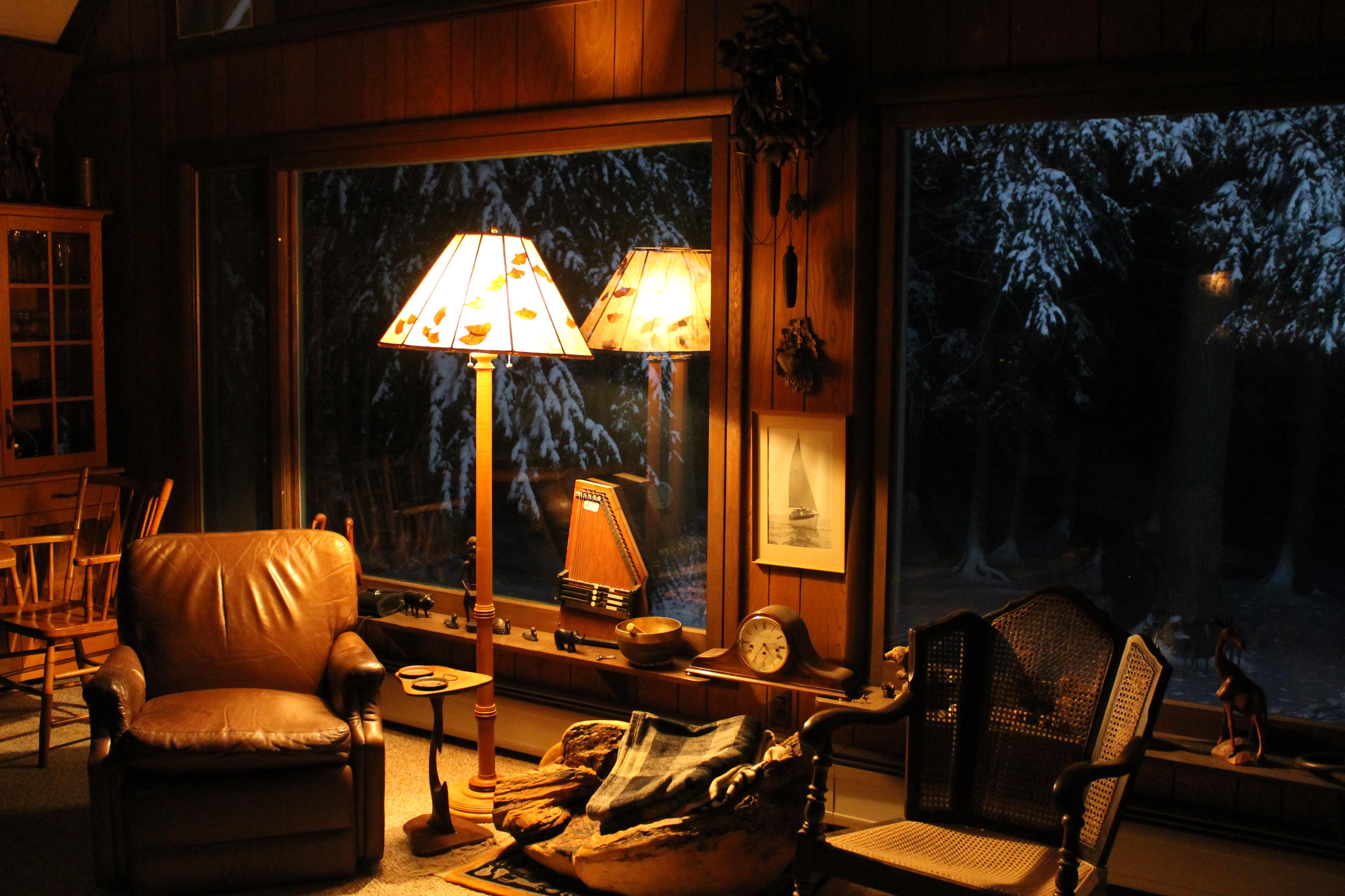My living room in winter. r/CozyPlaces