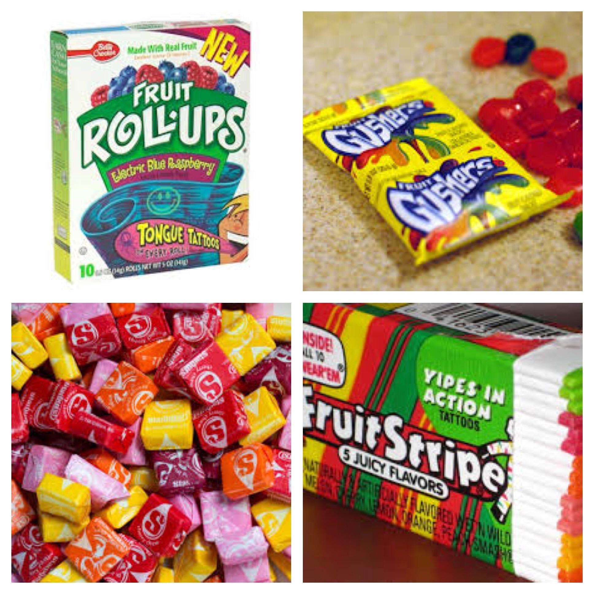 Fruit flavored snacks in the 90s r/nostalgia