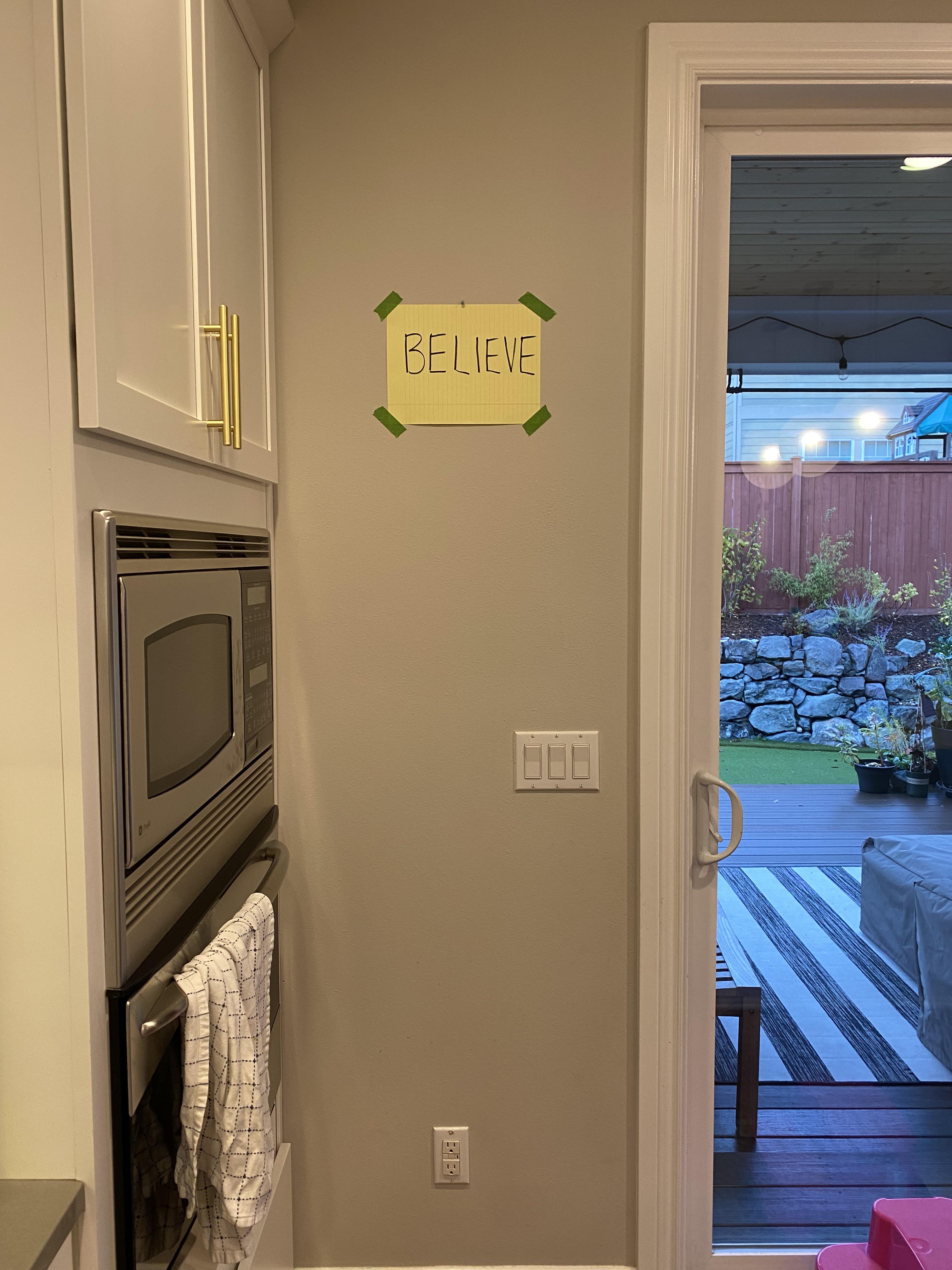 The kitchen clock fell and broke…I replaced it. r/TedLasso