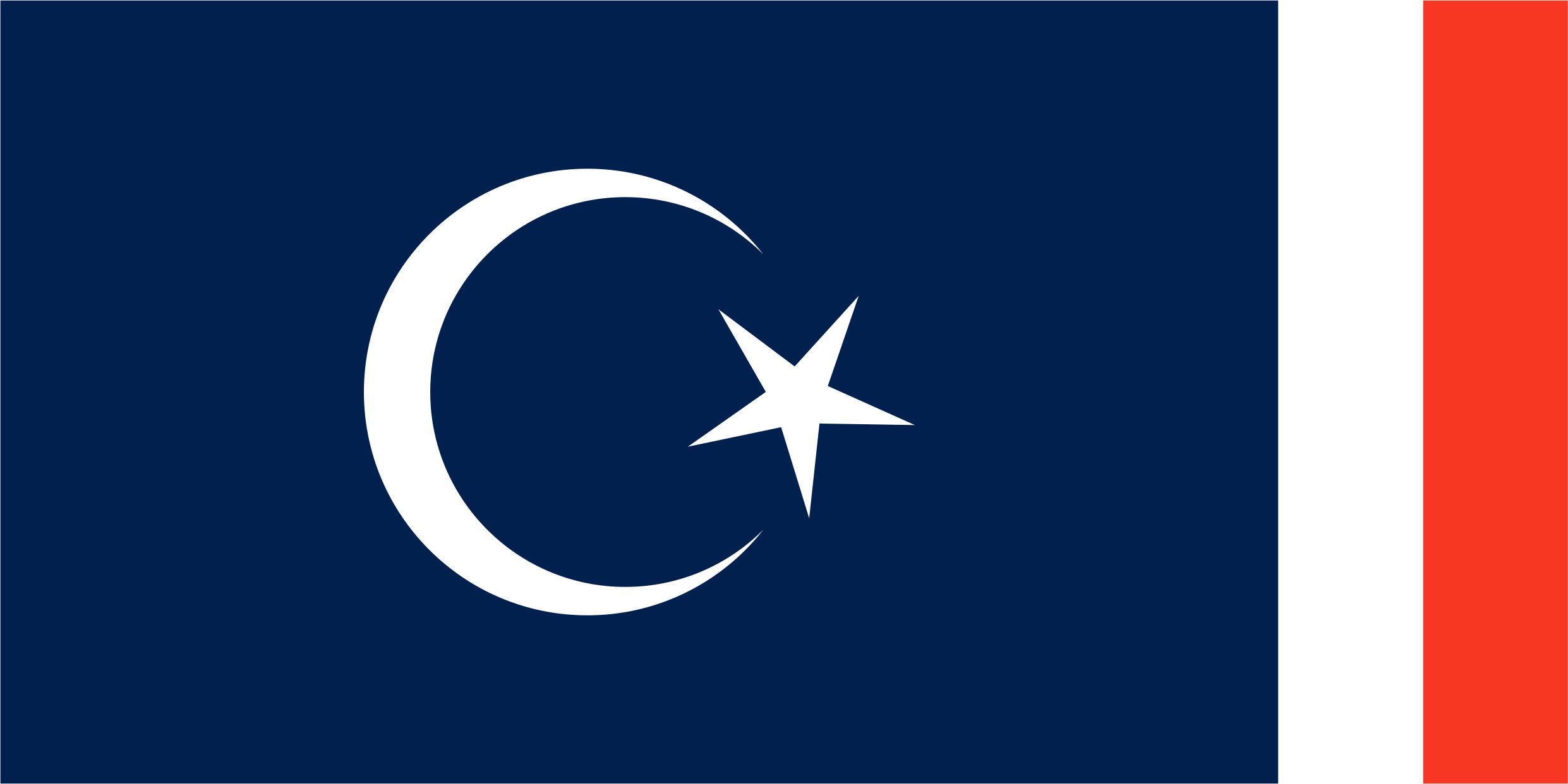 The city flag of Rangkasuka, a new city project from Cities Skylines