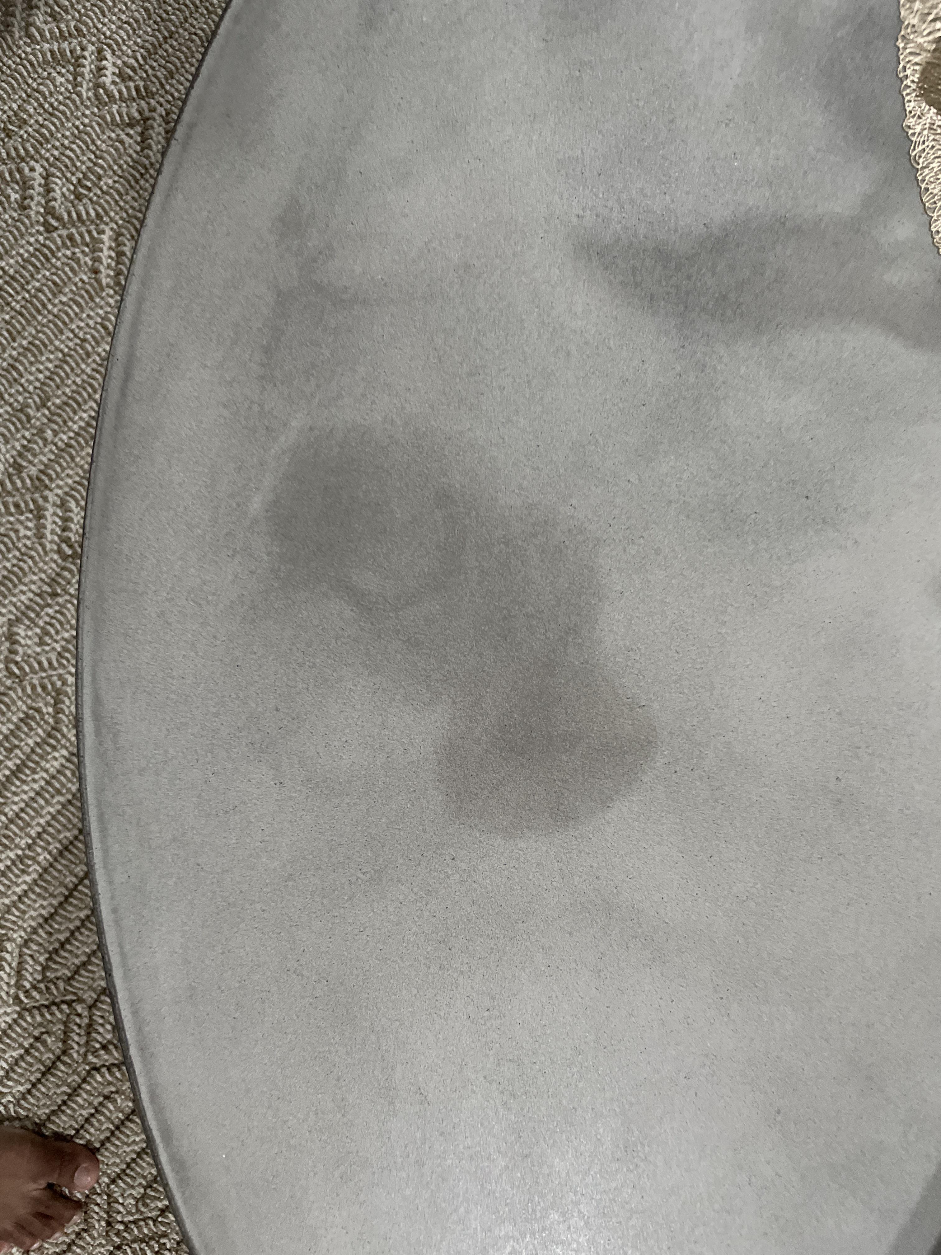 Remove water ring stain on concrete coffee table r/howto