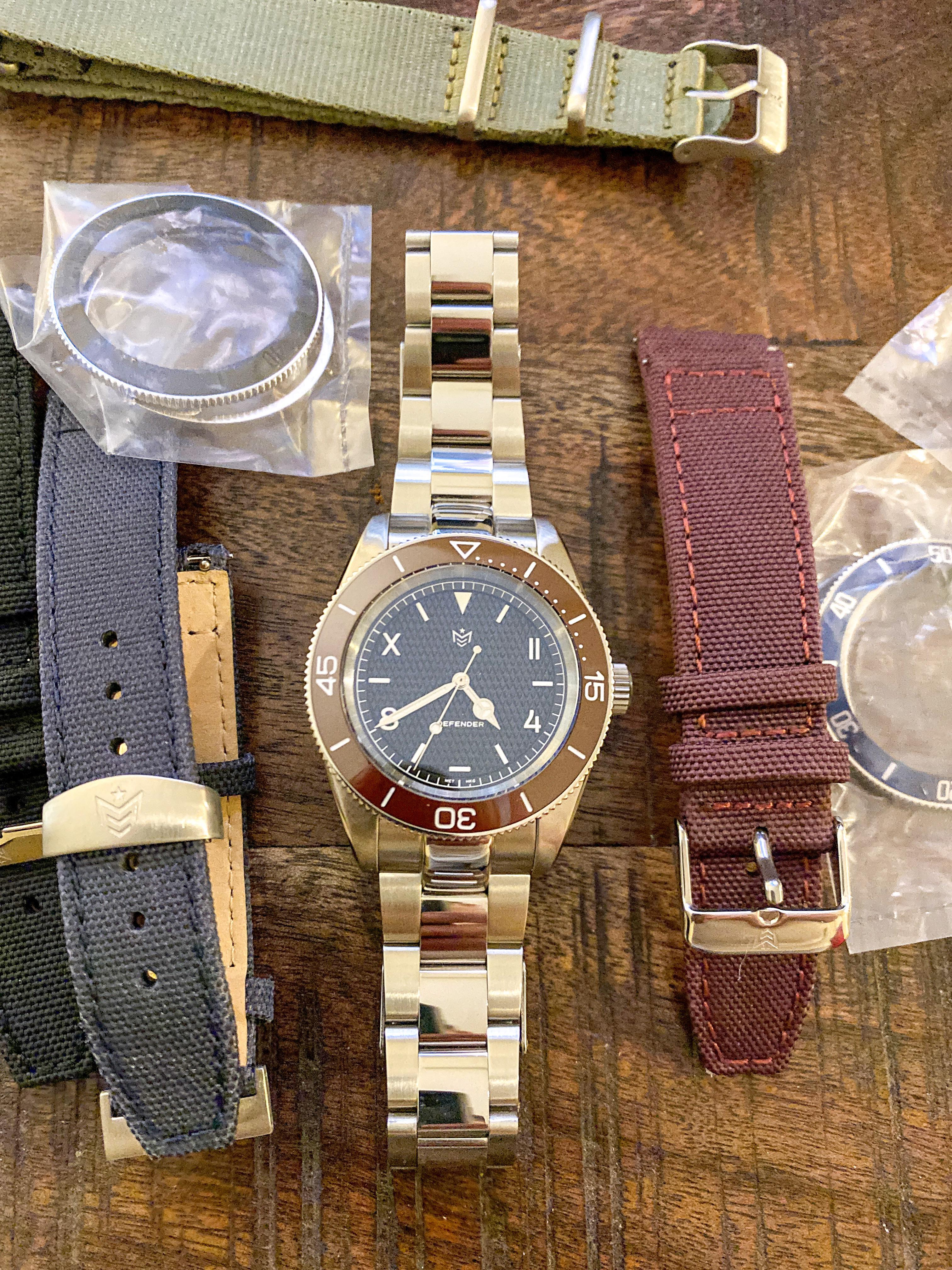 [WTS] Mint Evolutive modular watch. Yes this watch has multiple bezels